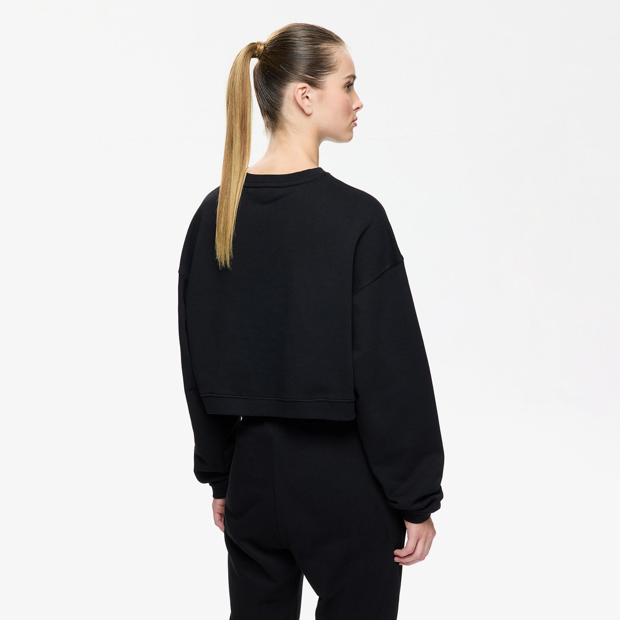 Les Benjamins Kadın Siyah Sweatshirt