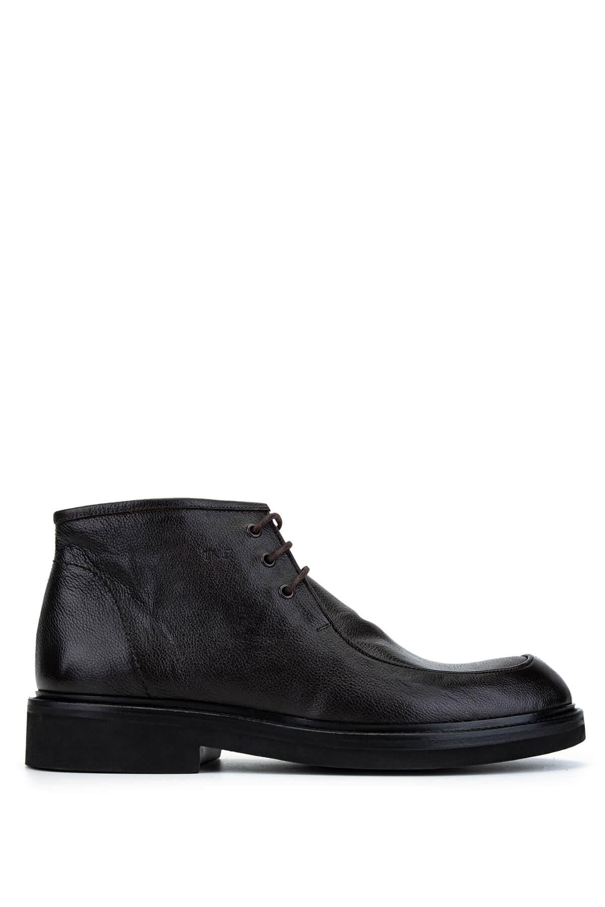 Tamer Tanca Erkek Hakiki Deri Kahverengi Casual Bot