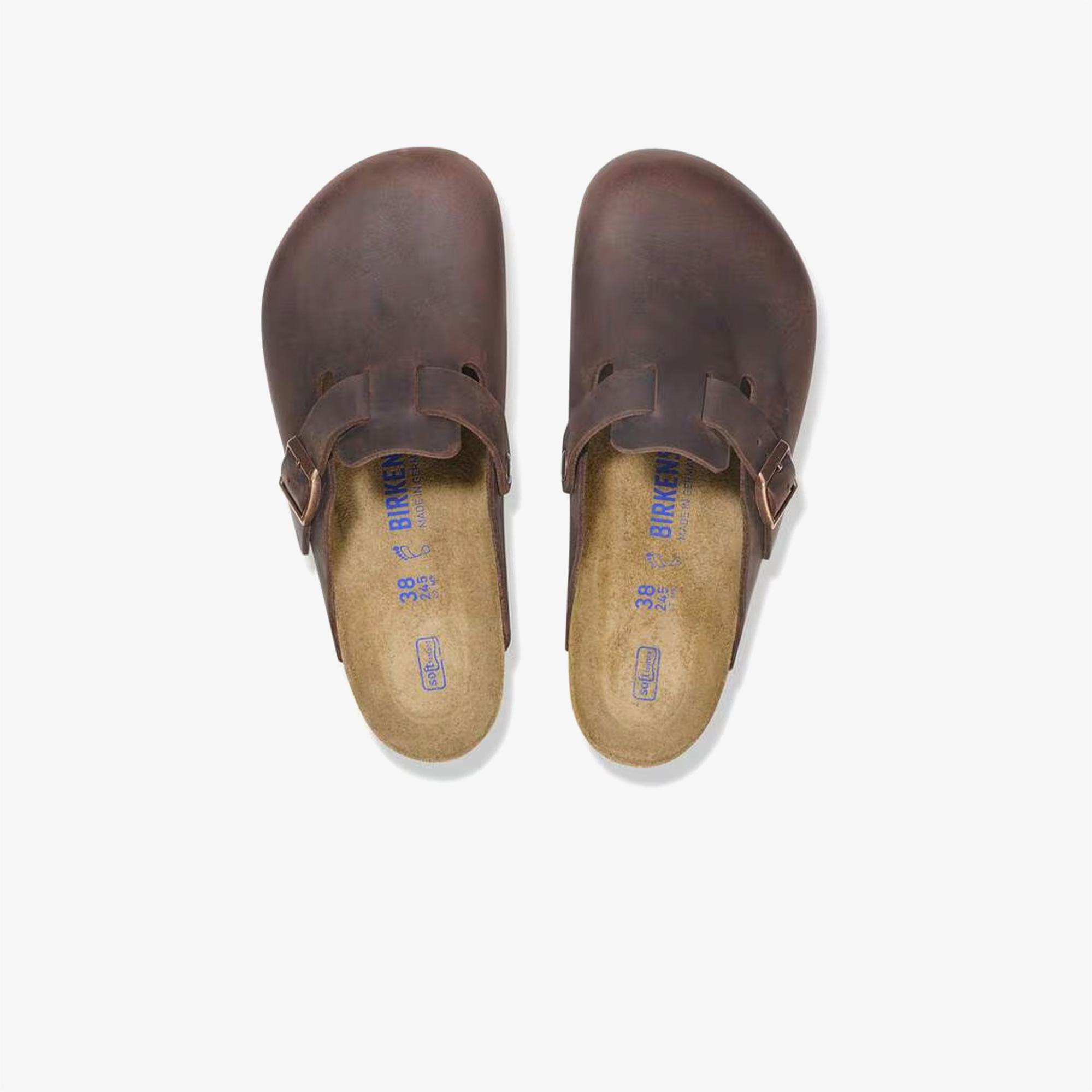 Birkenstock Boston Soft Footbed Unisex Kahverengi Terlik