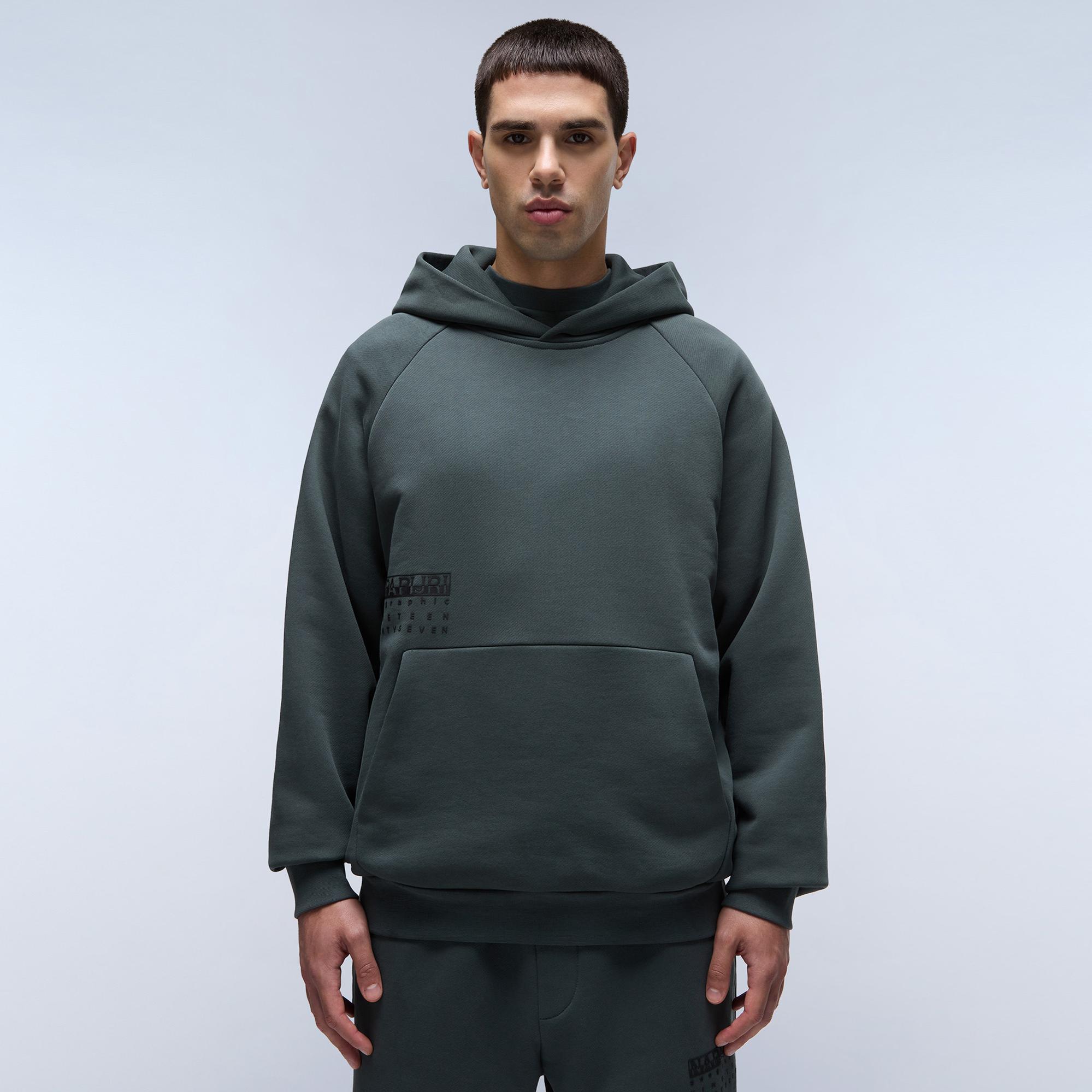 Napapijri B-Premium Erkek Yeşil Sweatshirt