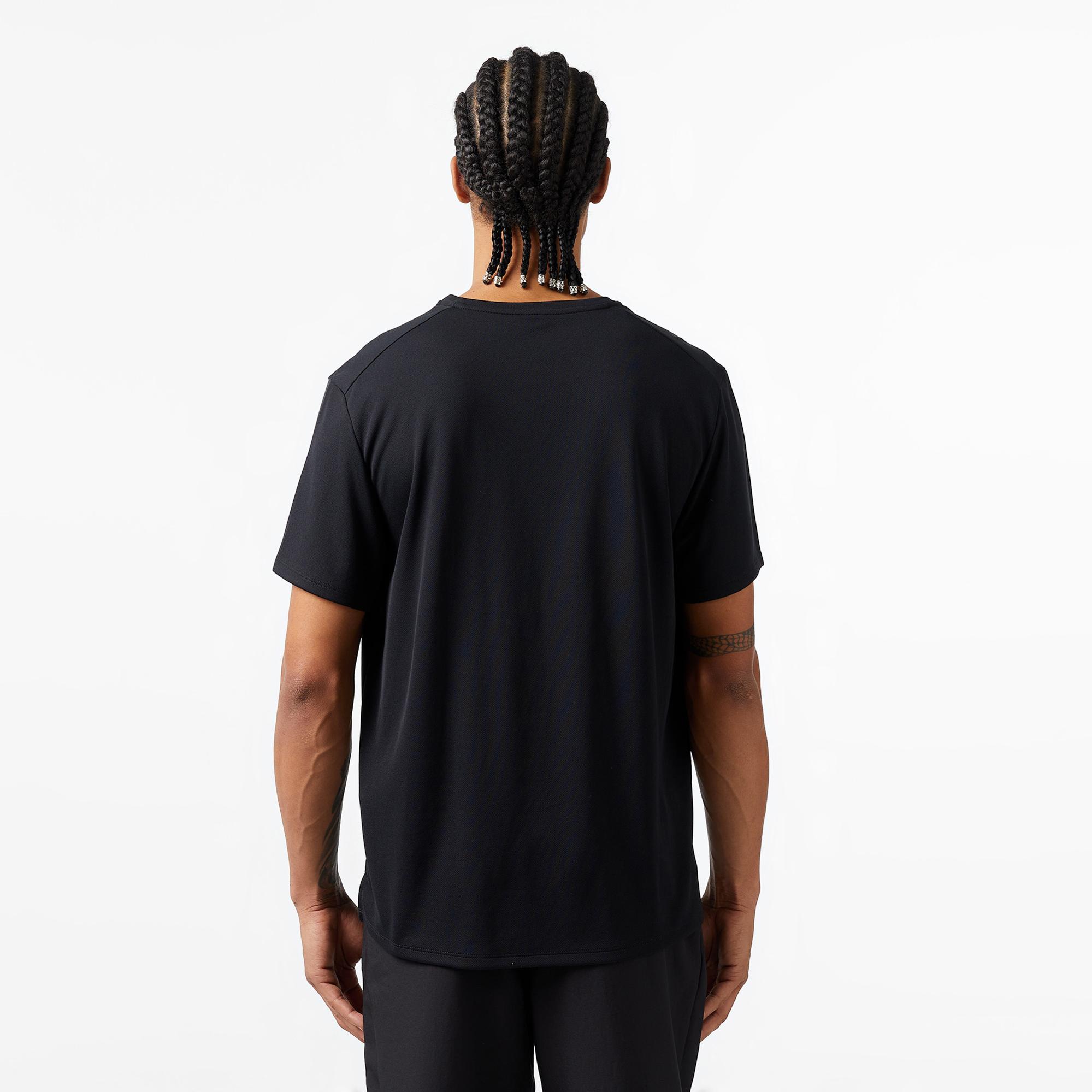 Nike Dri-Fit Miler Erkek Siyah T-Shirt