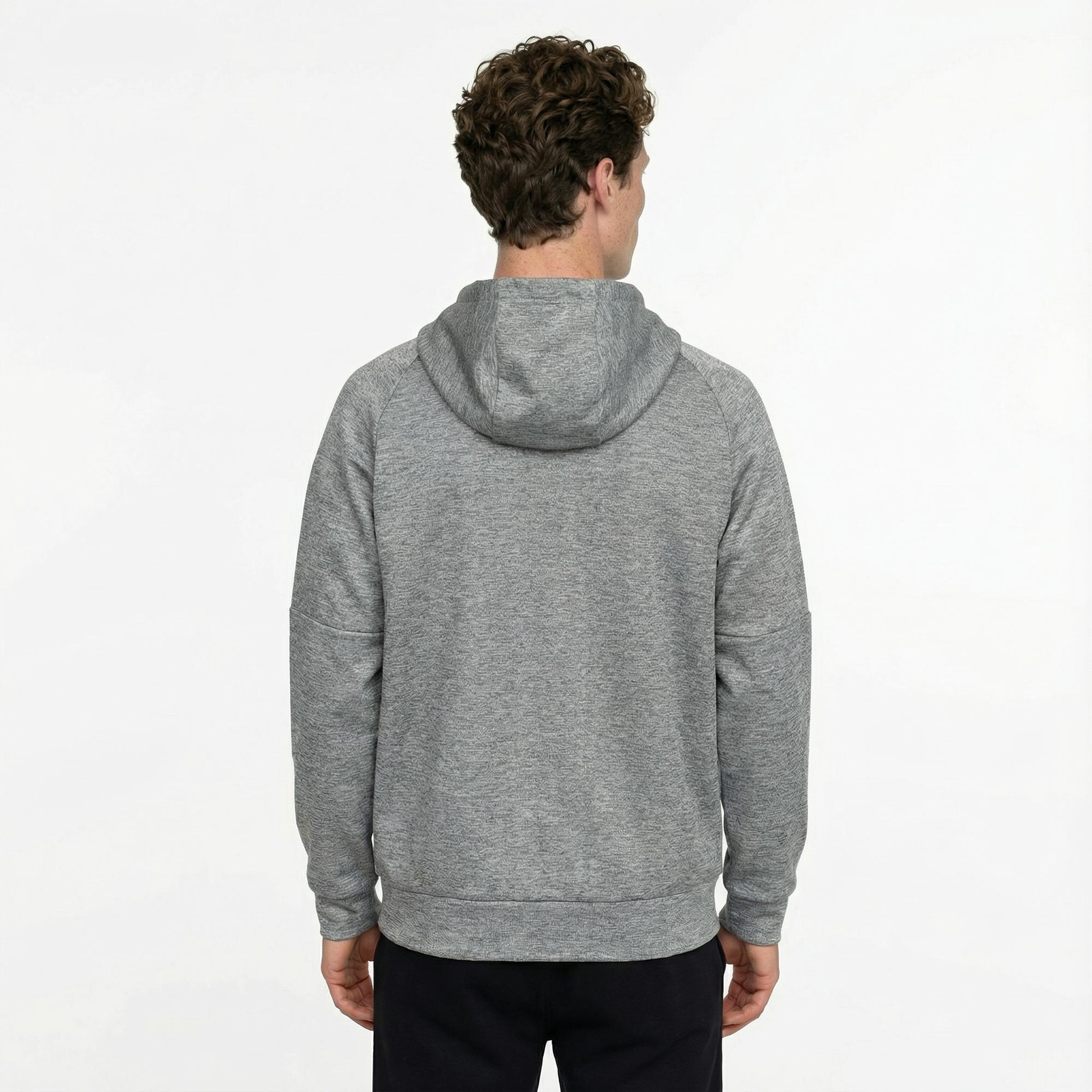 Nike Therma-Fit Full-Zip Erkek Gri Hoodie