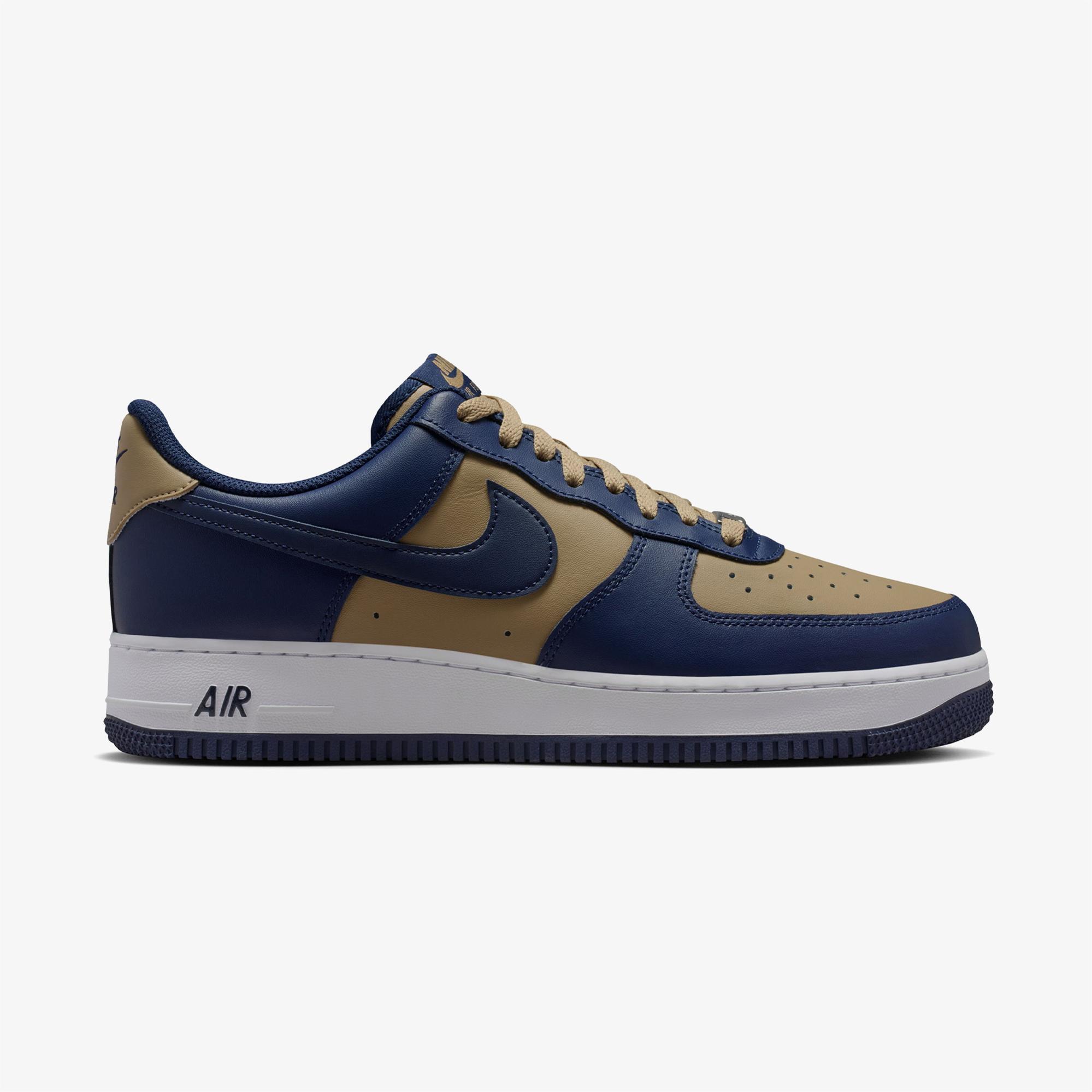 Nike Air Force 1 '07 Erkek Lacivert Spor Ayakkabı