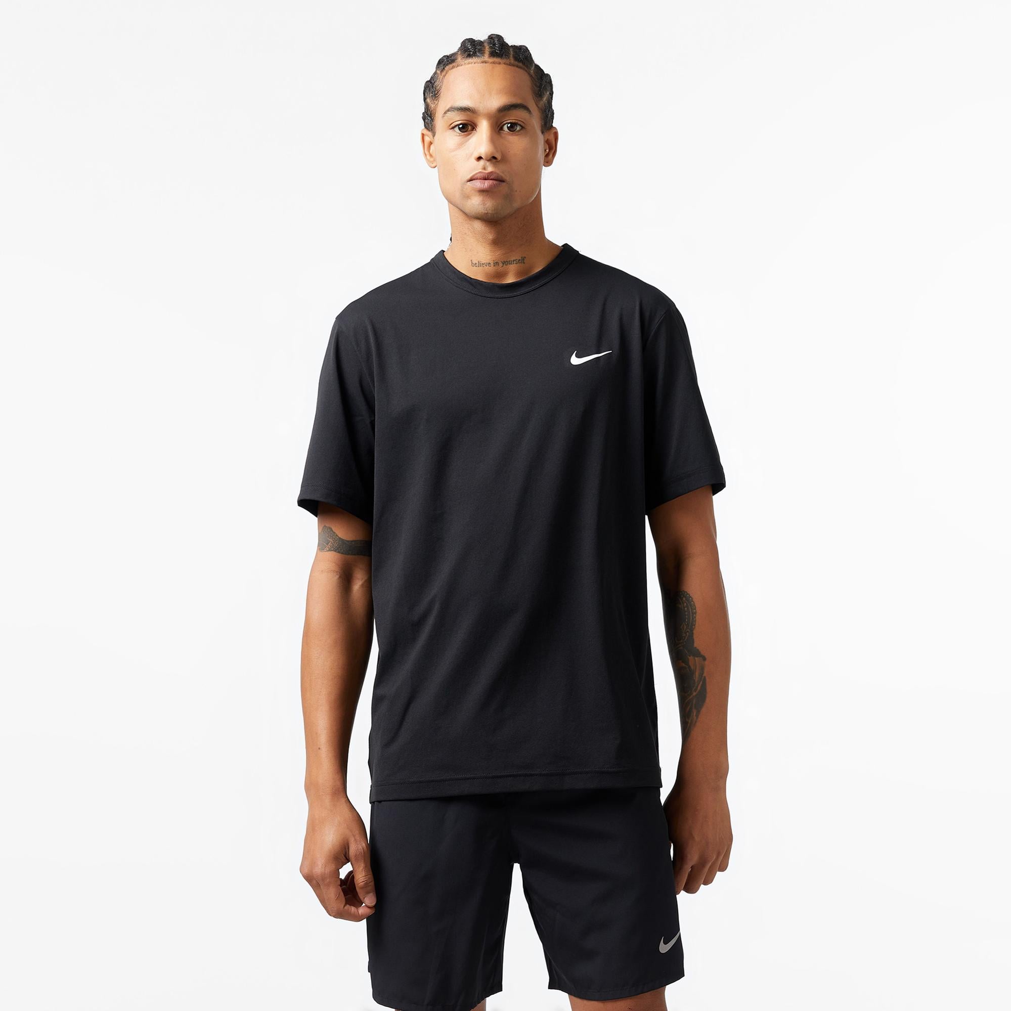 Nike Dri-Fit Hyverse Erkek Siyah T-Shirt