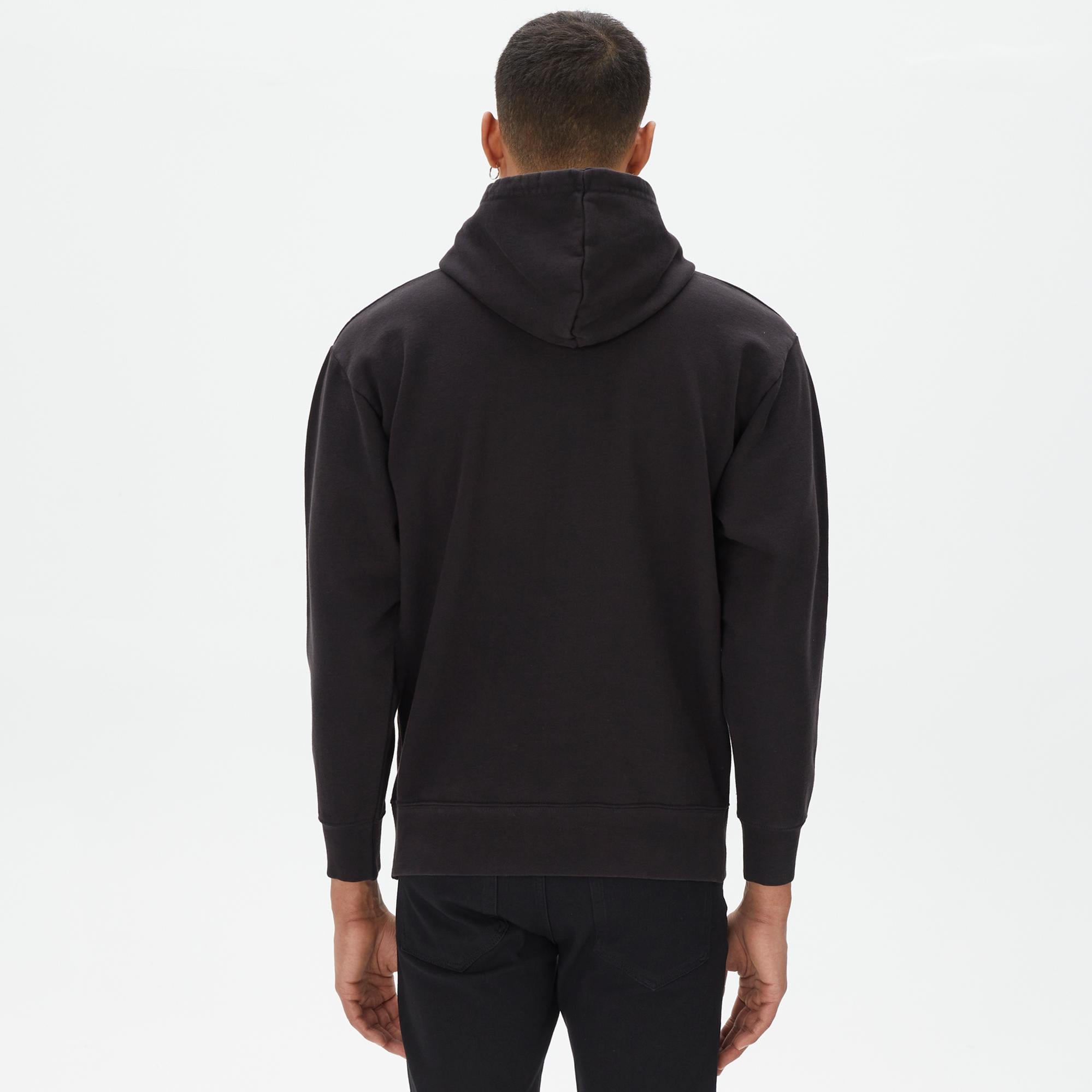 Market Super Market Pullover Erkek Siyah Hoodie