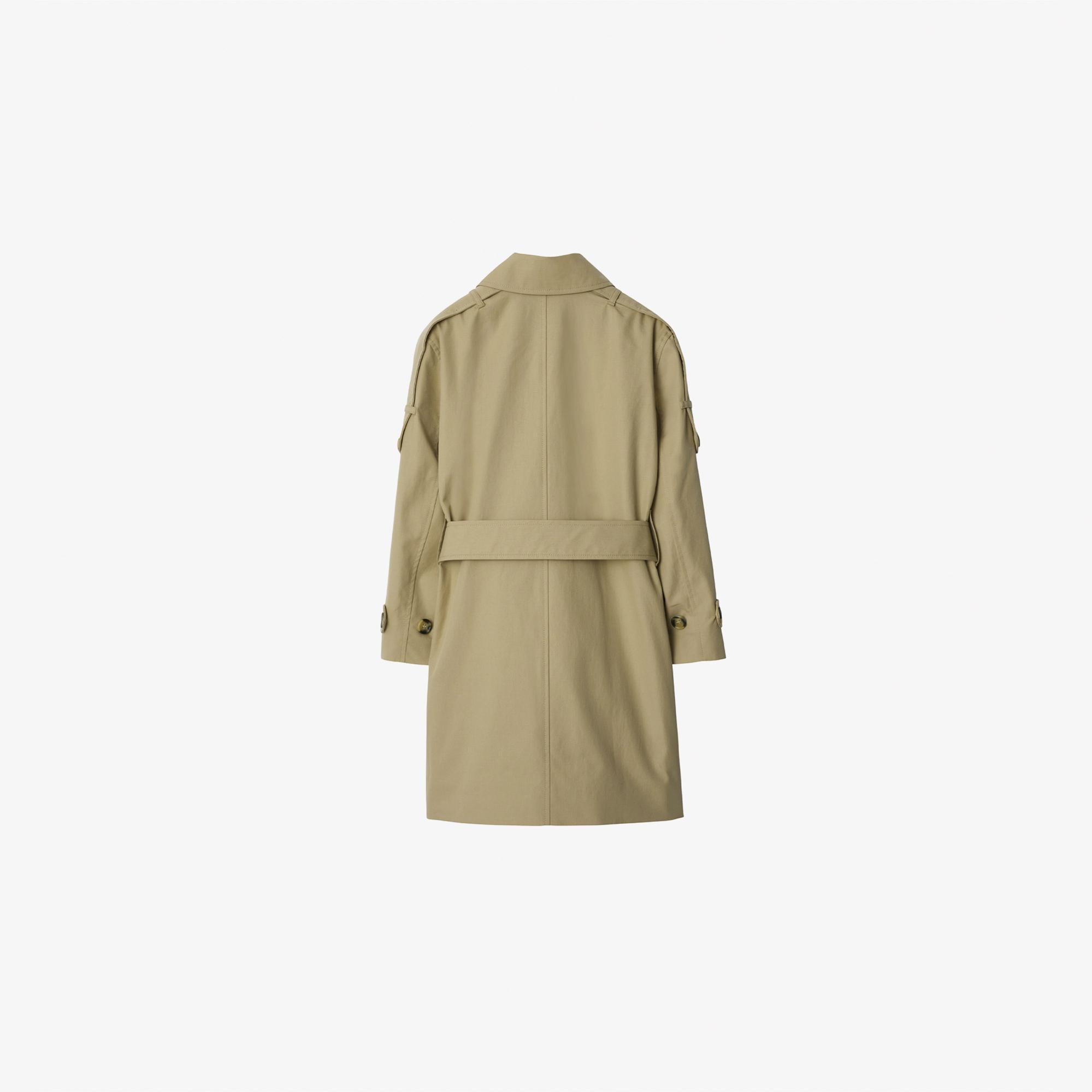 Burberry Anthony Gabardine Çocuk Bej Trençkot