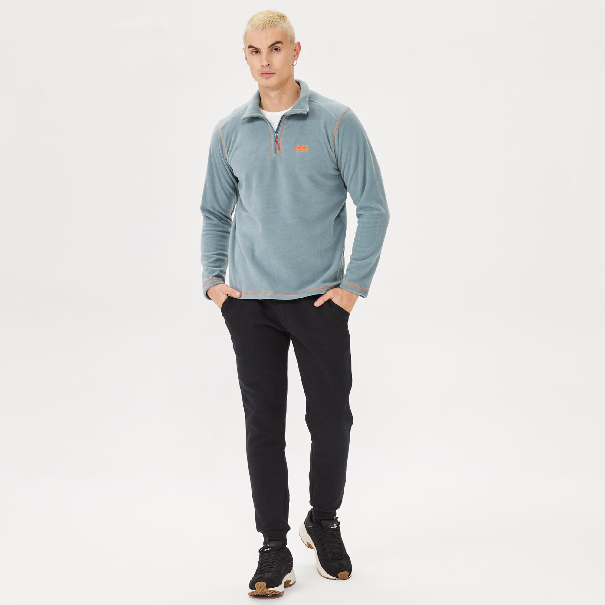 Helly Hansen Mount Polar Erkek Yeşil Sweatshirt