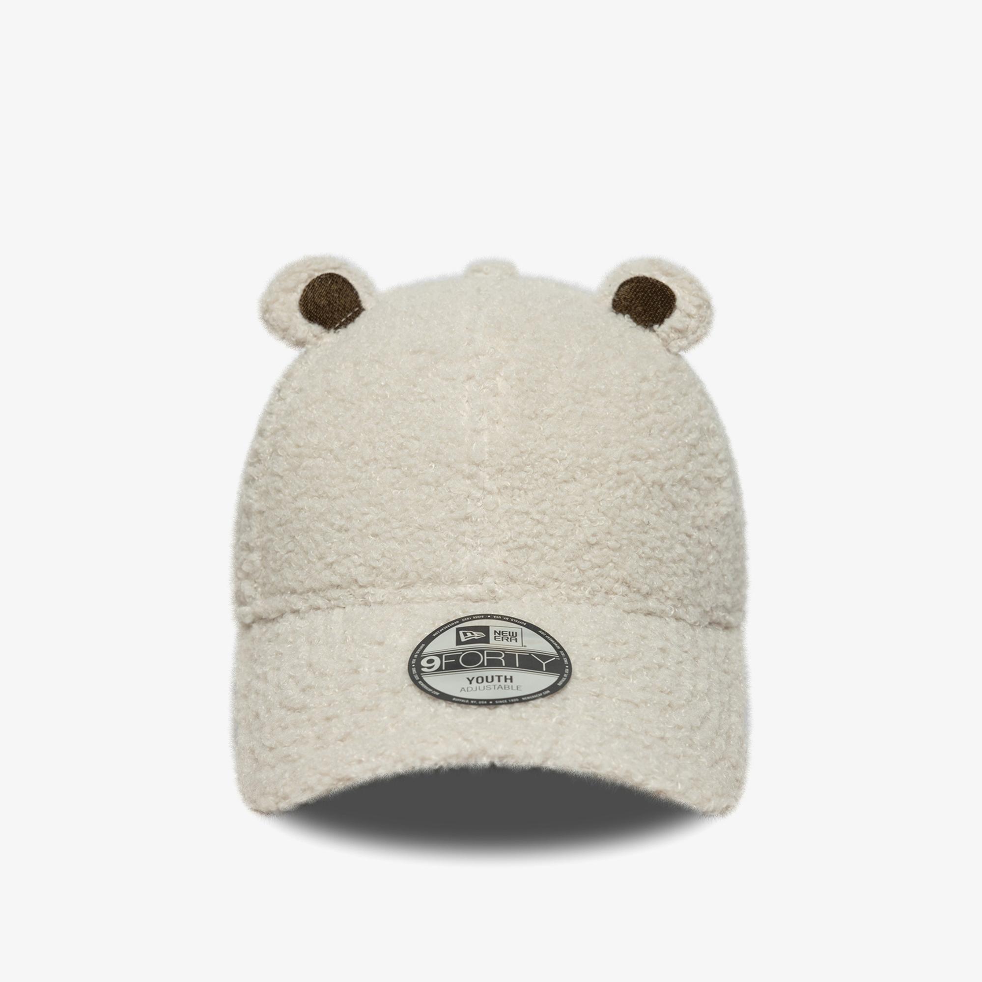 New Era Teddy Fleece 9Forty Winter Çocuk Bej Şapka