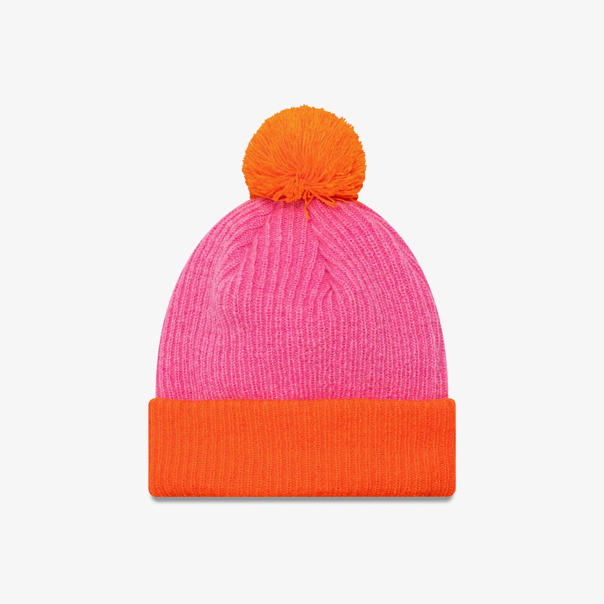 New Era Block Pom Newera Fpkrsh Unisex Pembe Bere