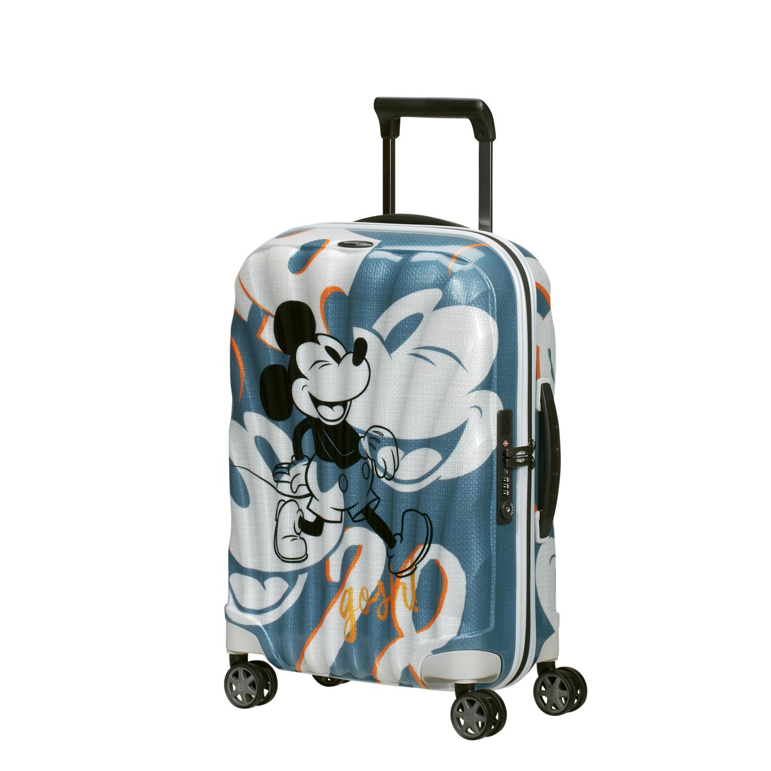 Samsonite Mavi C-Lite Disney-Spinner - Körüklü 55/20 Kabin Boy Çocuk Valizi
