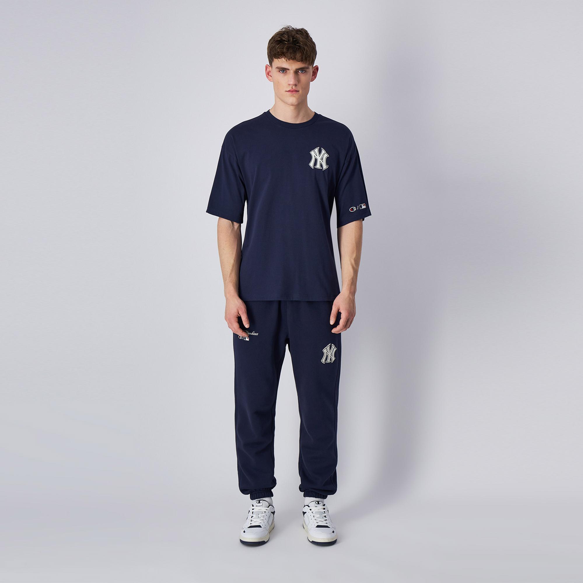 Champion Erkek Lacivert T-Shirt