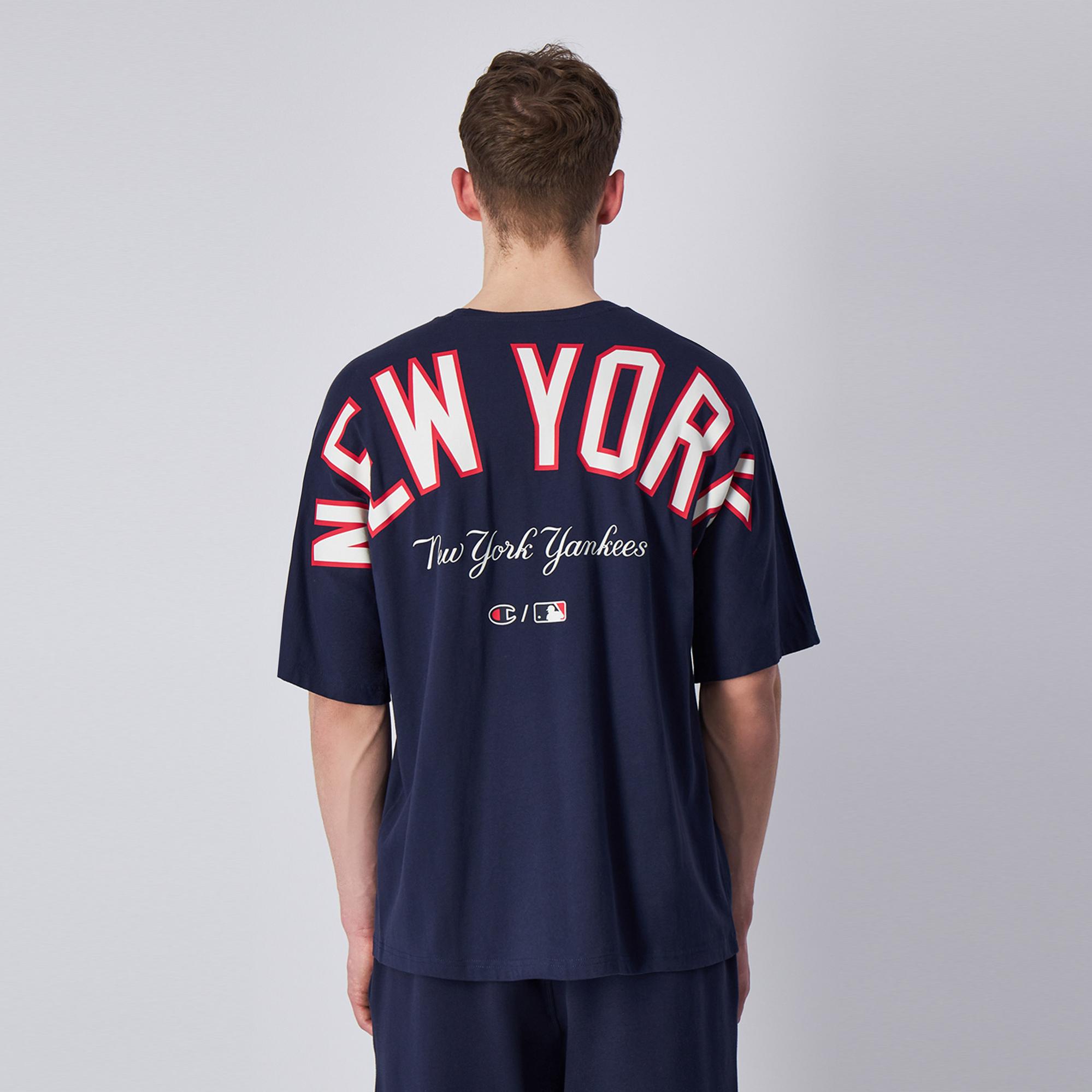 Champion Erkek Lacivert T-Shirt