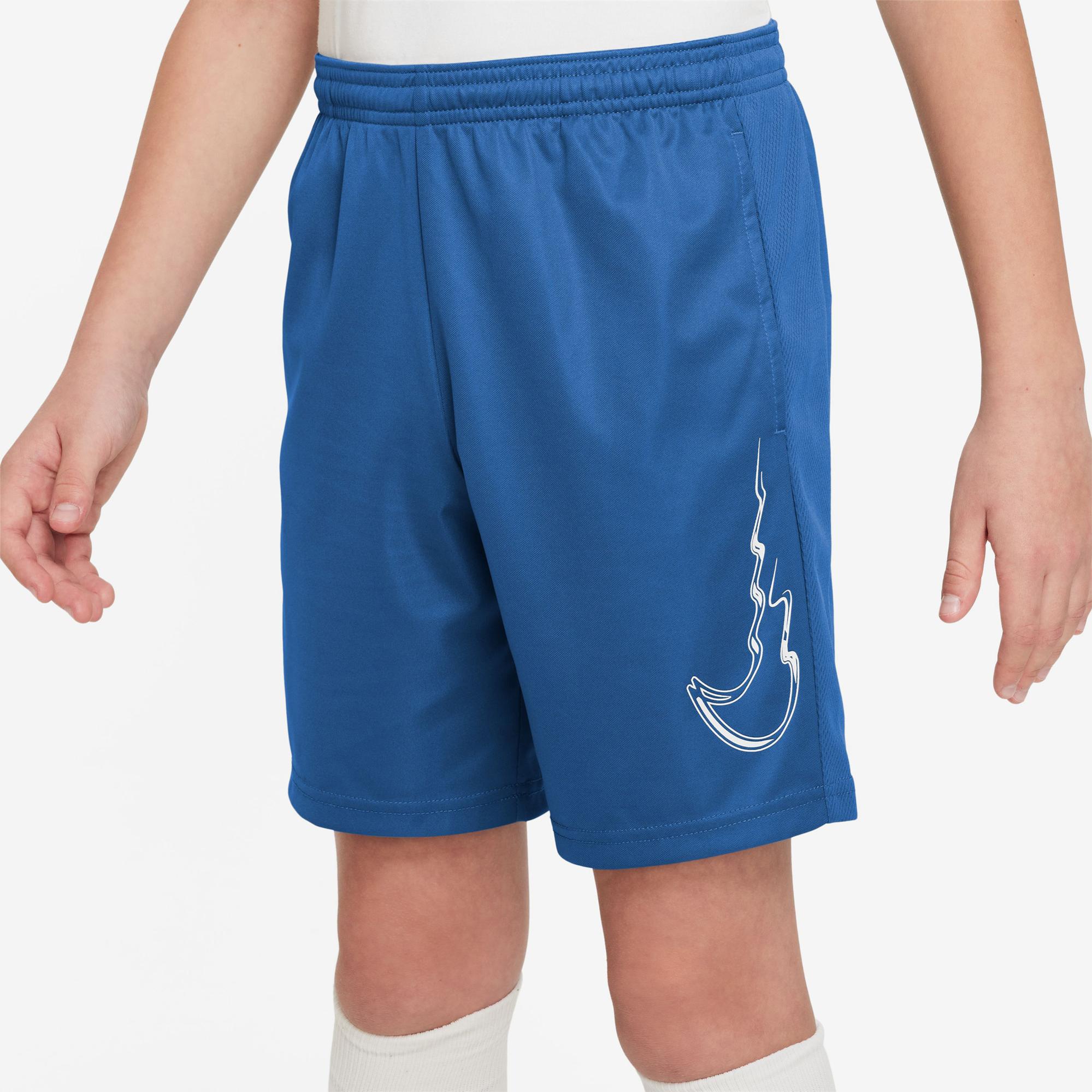 Nike Trophy23 Dri-FIT Çocuk Mavi Şort