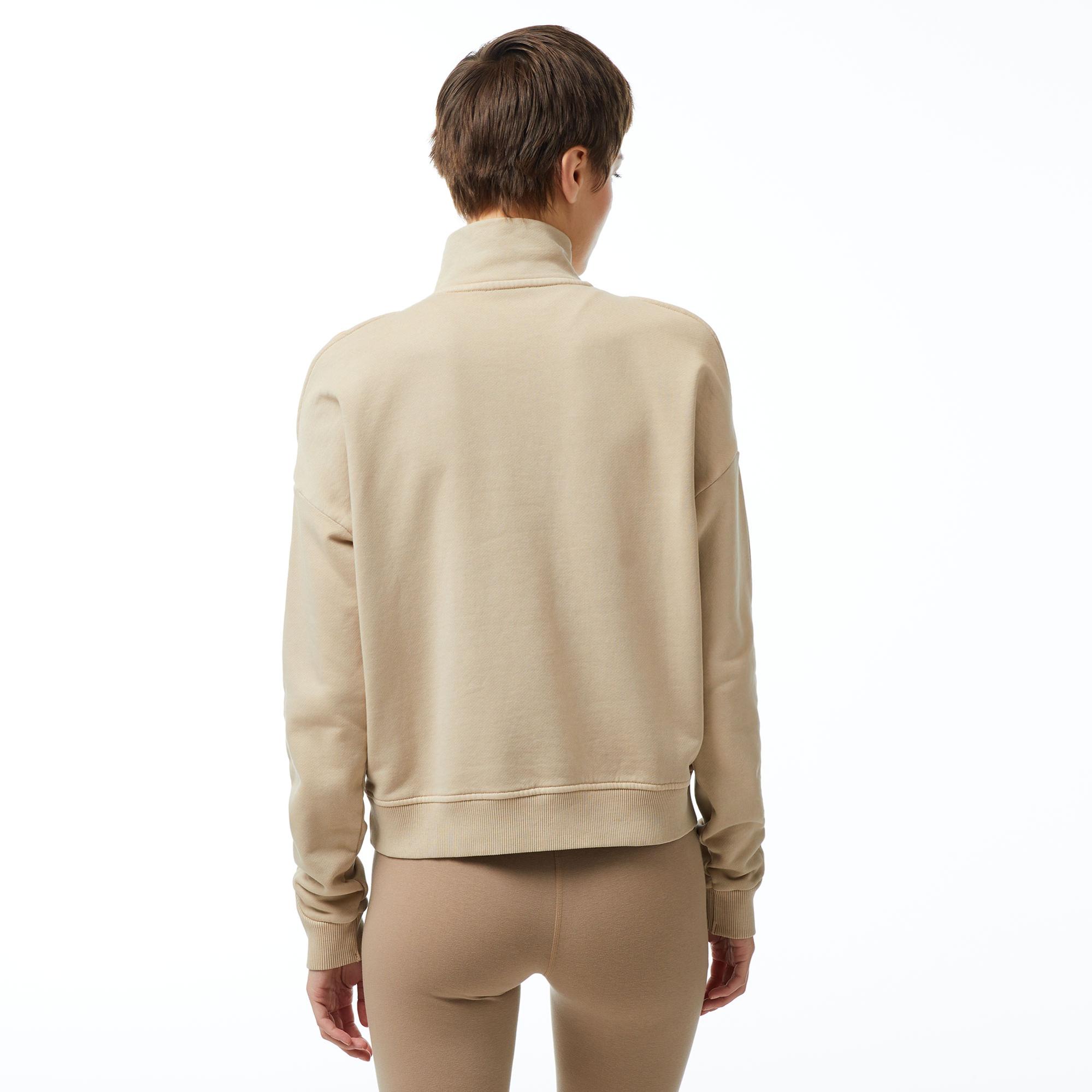 UNITED4 Kadın Krem Sweatshirt