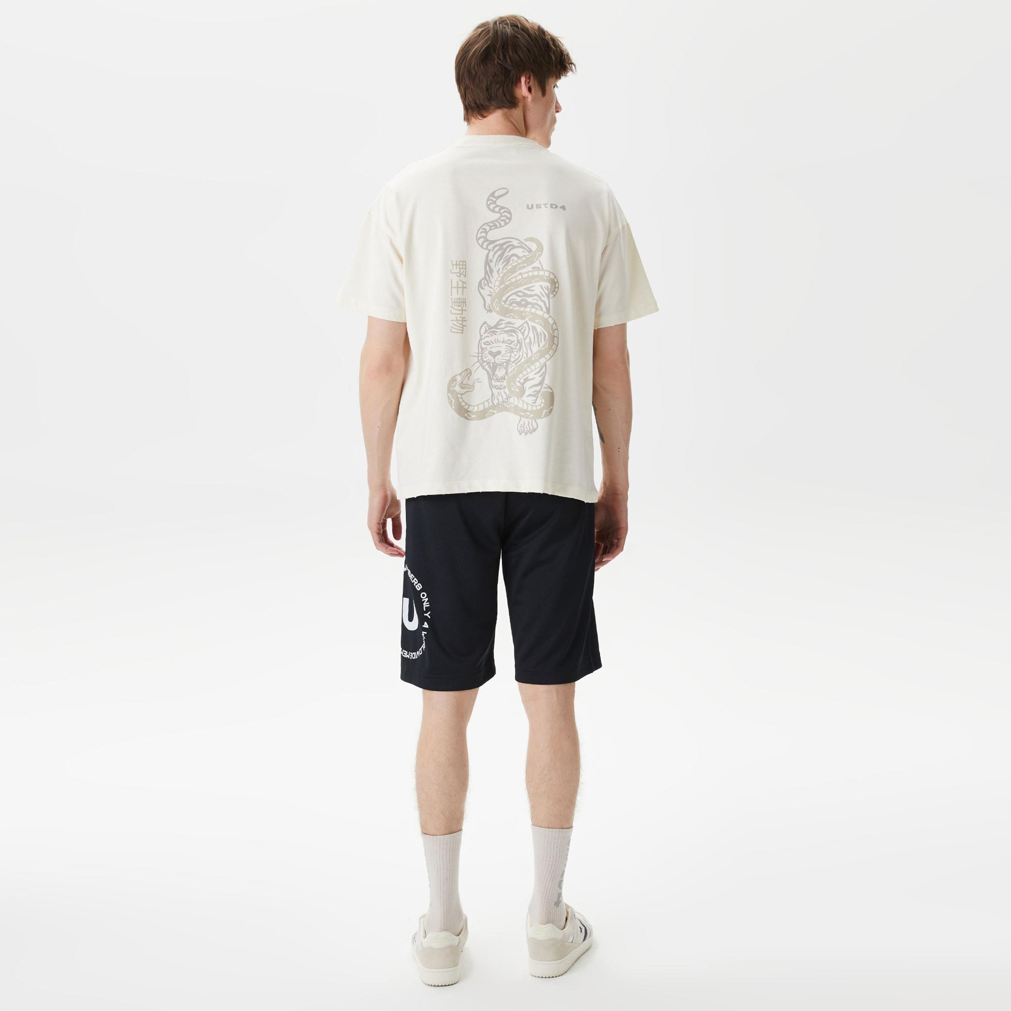 UNITED4 Erkek Siyah Şort