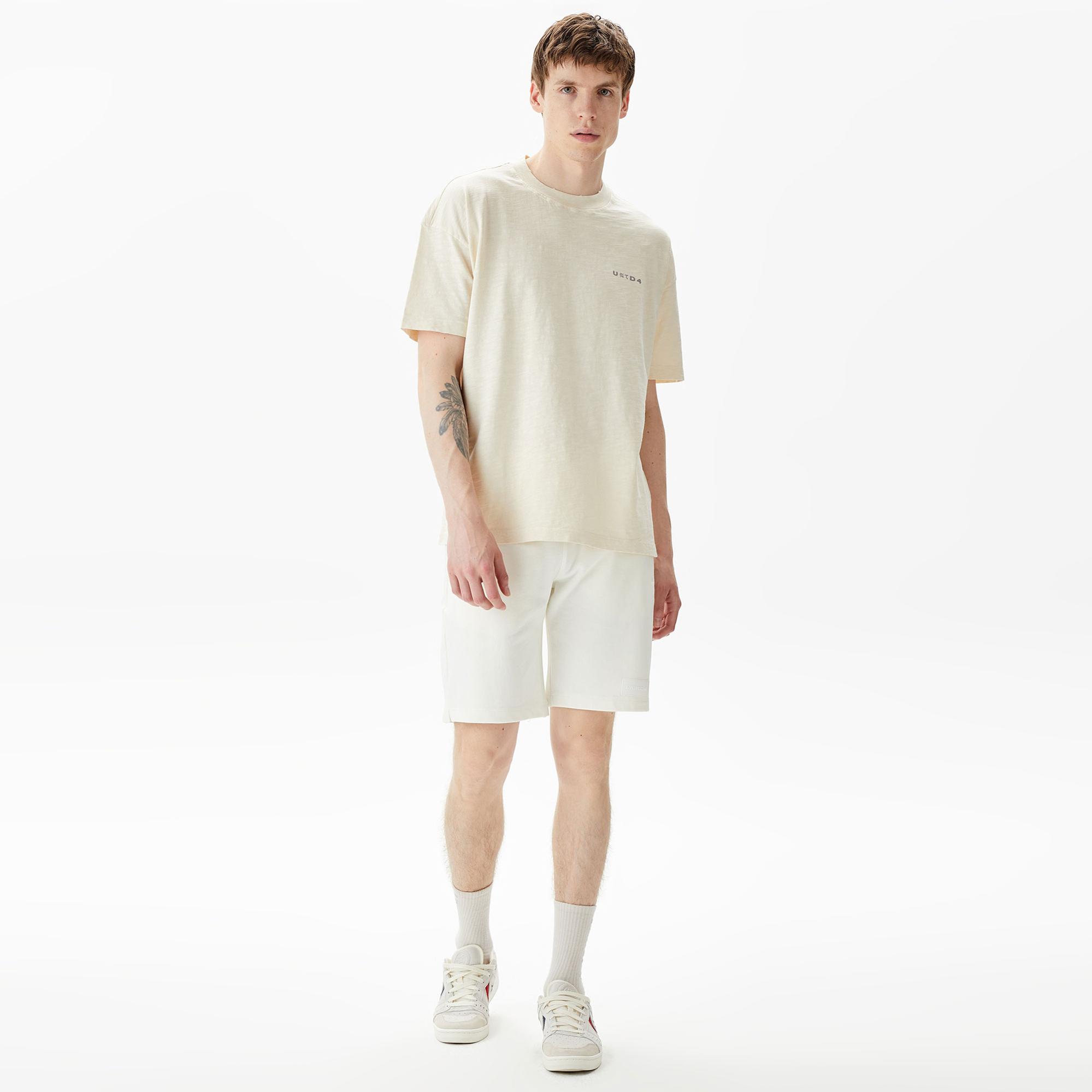 UNITED4 Erkek Beyaz Şort