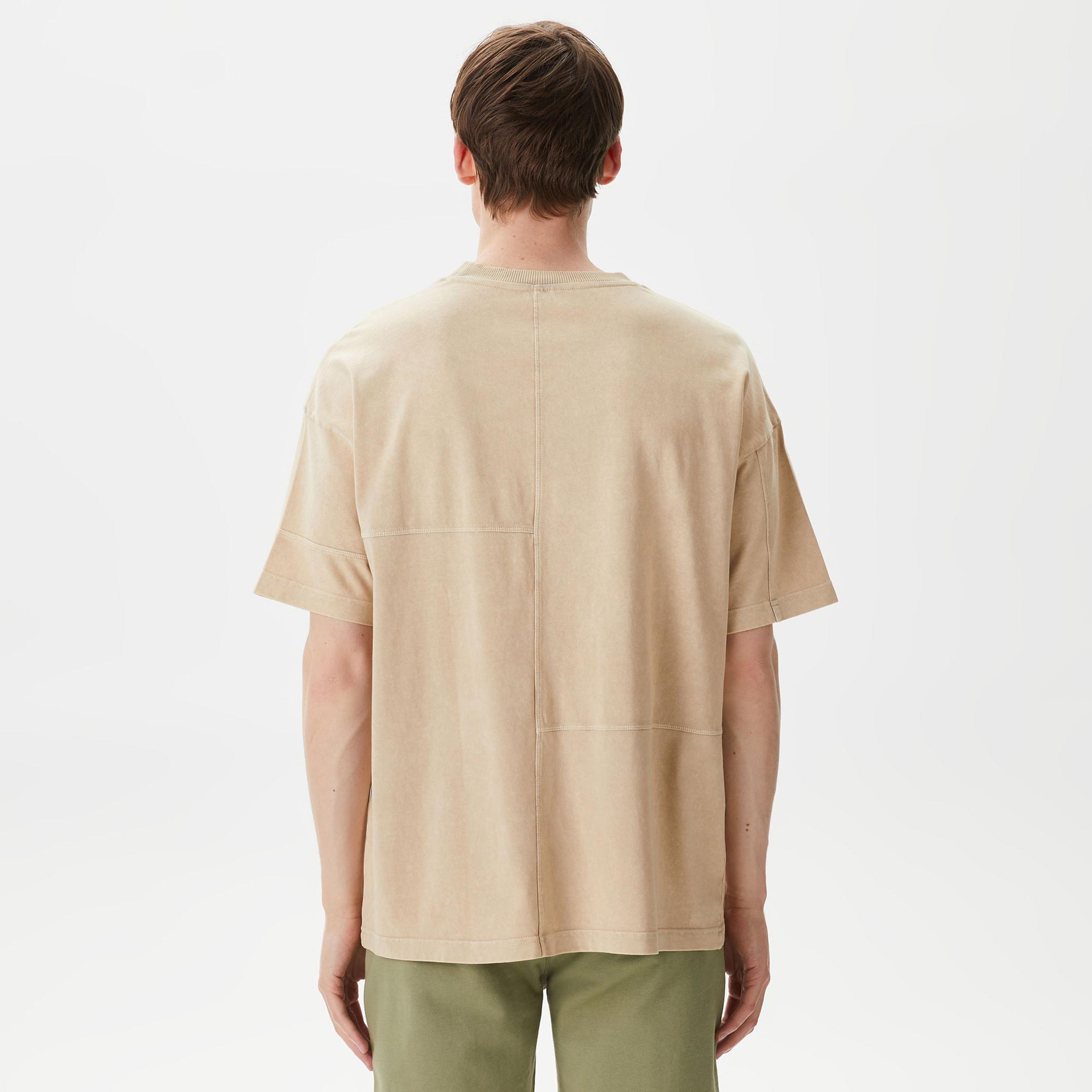 UNITED4 Erkek Bej T-Shirt