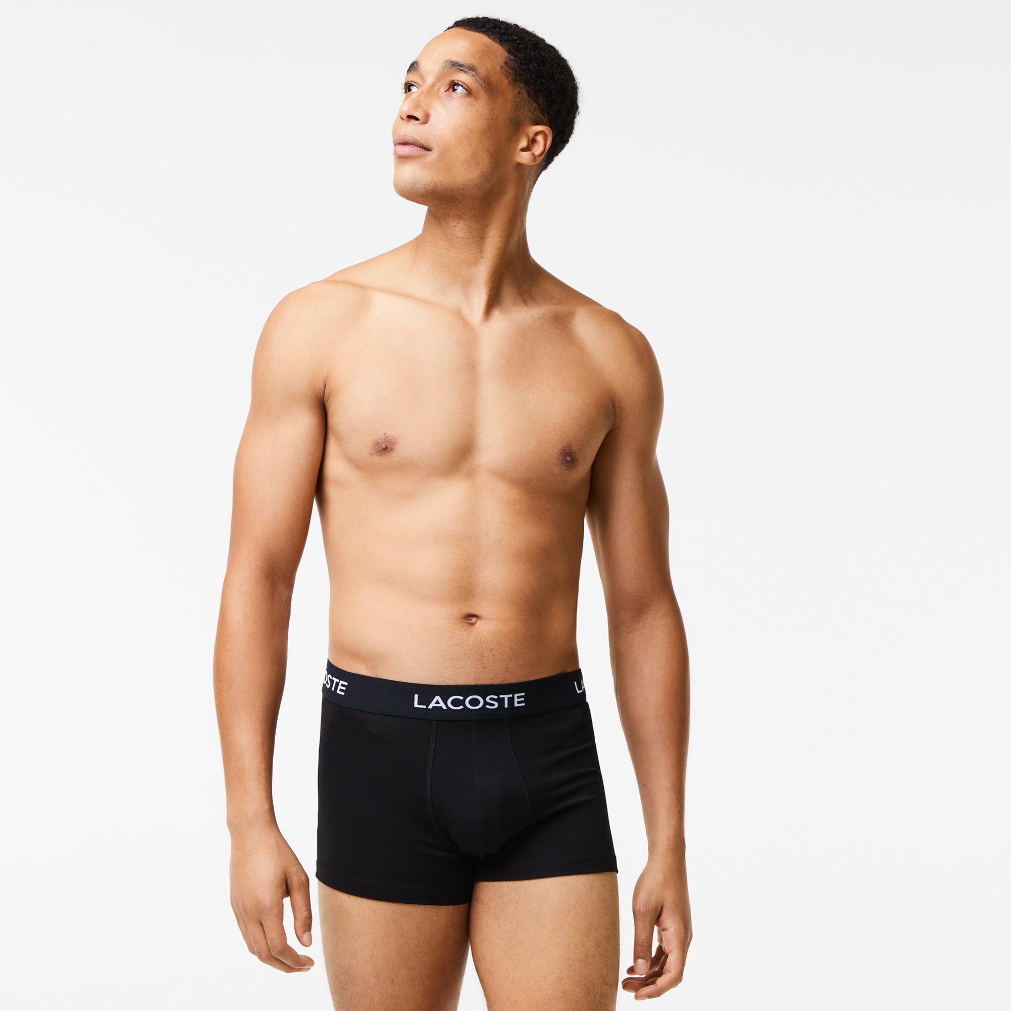 Erkek Regular Fit Siyah Boxer