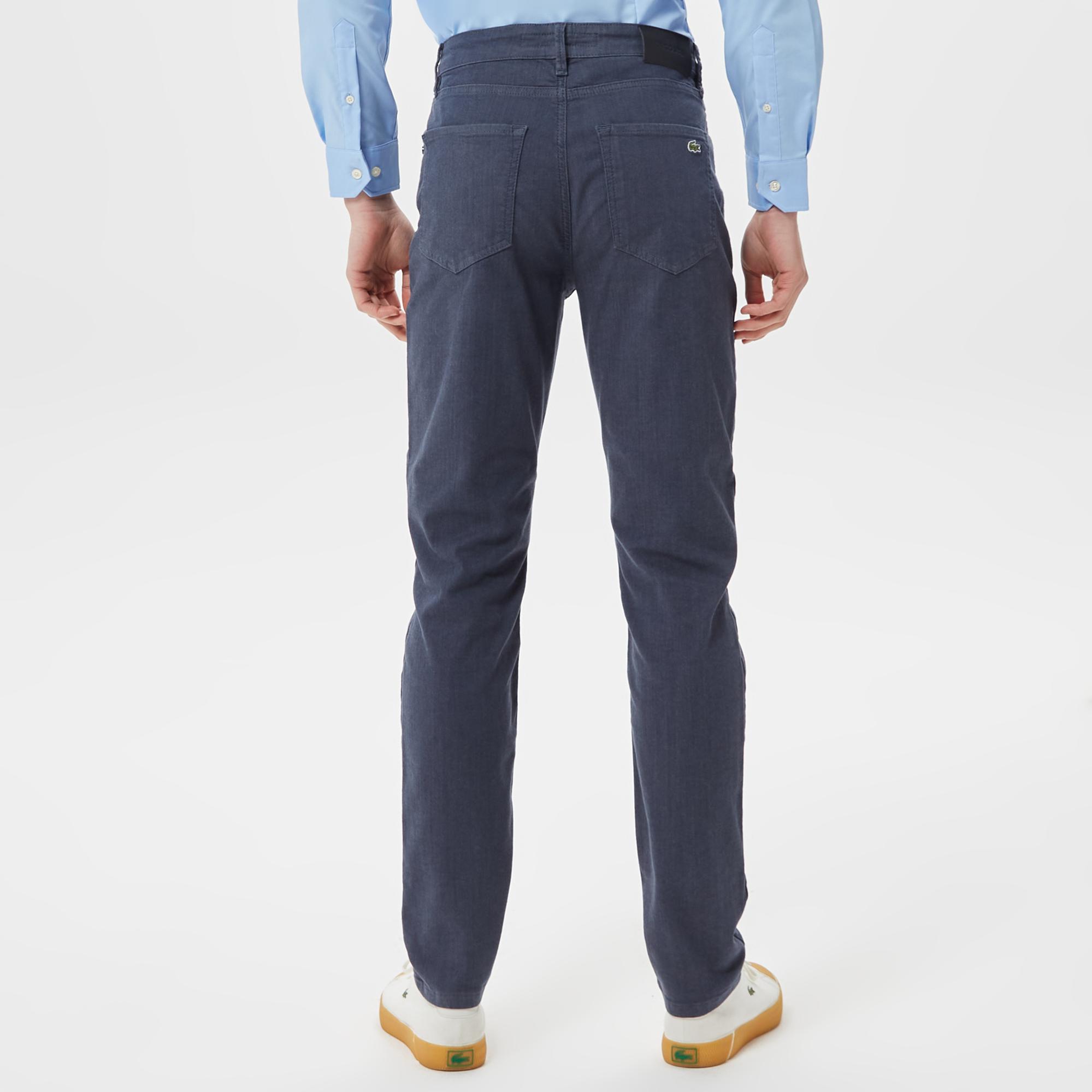 Erkek Slim Fit Lacivert Pantolon