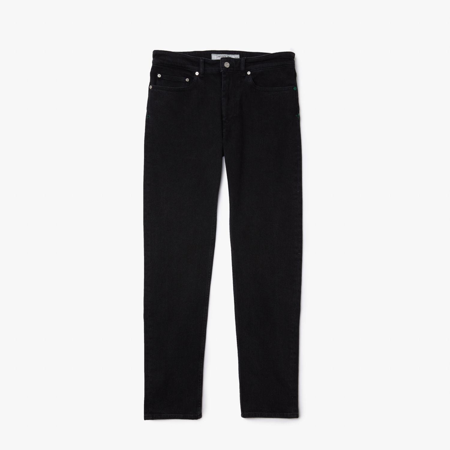 Erkek Slim Fit Siyah Jean Pantolon