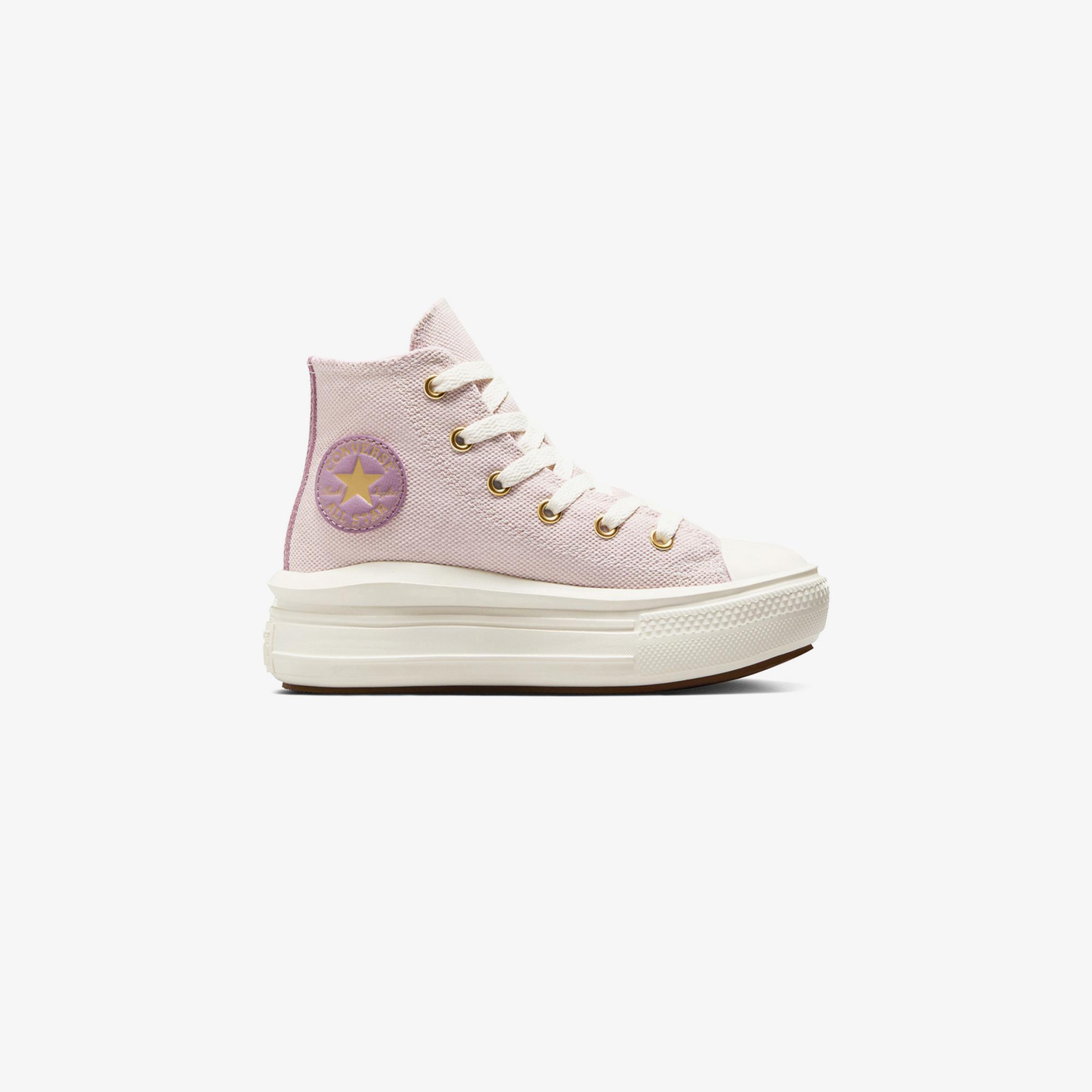 Converse Chuck Taylor All Star Move Platform Çocuk Lila Platform Sneaker