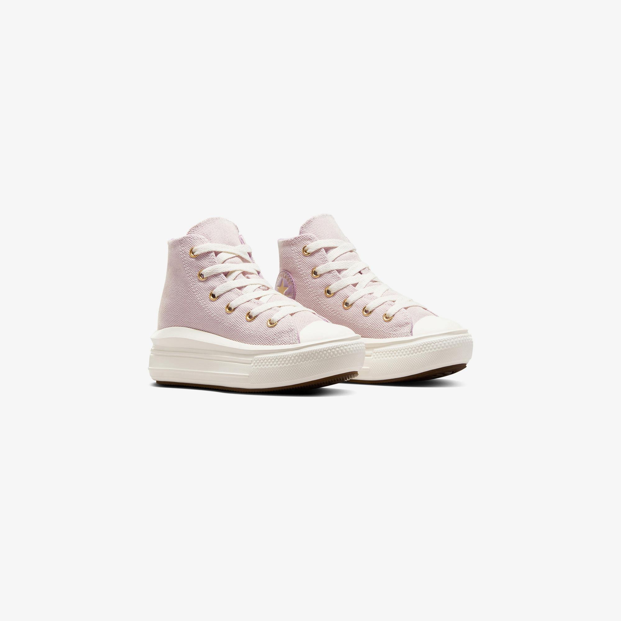 Converse Chuck Taylor All Star Move Platform Çocuk Lila Platform Sneaker