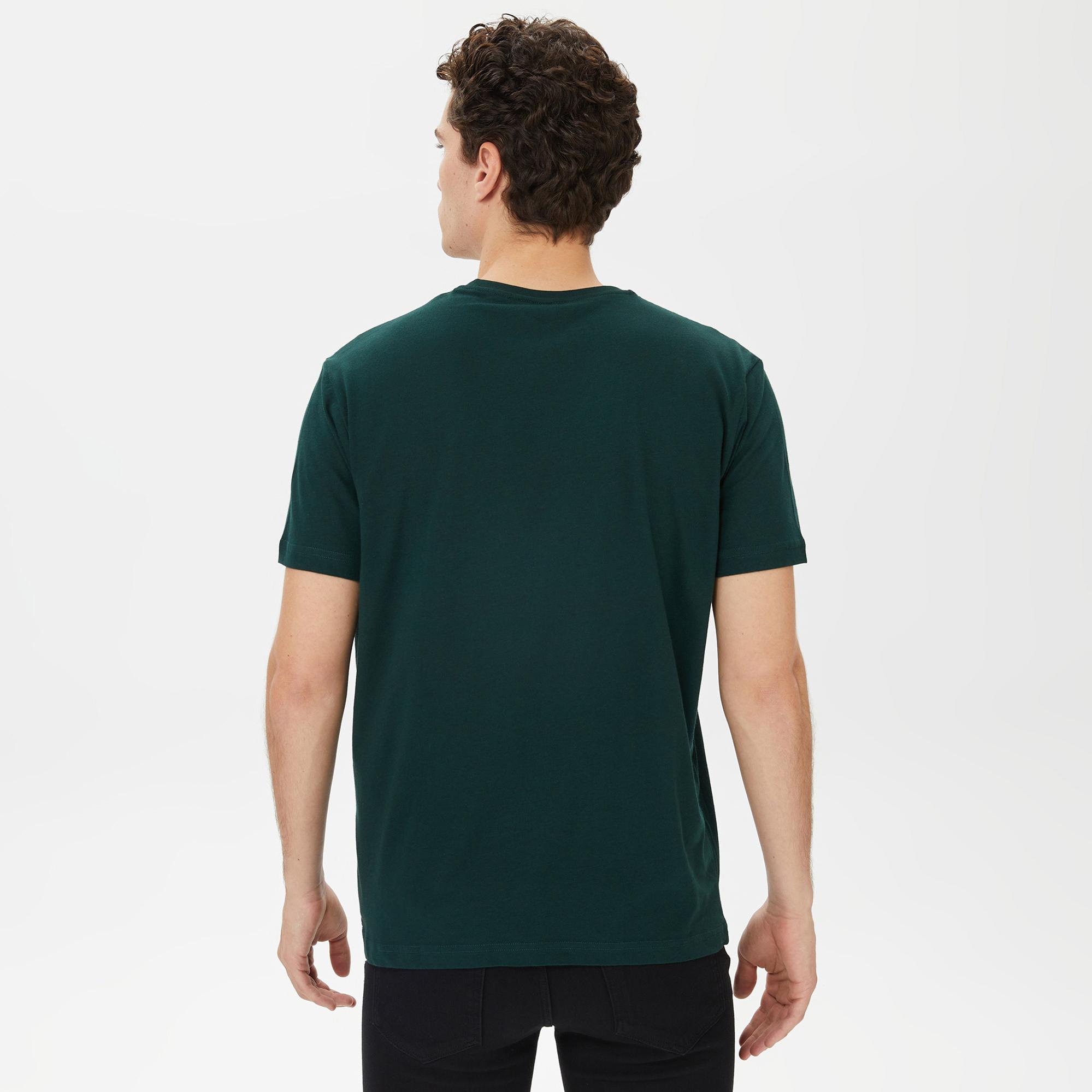 Nautica Erkek Yeşil Kısa Kollu Standart Fit T-Shirt