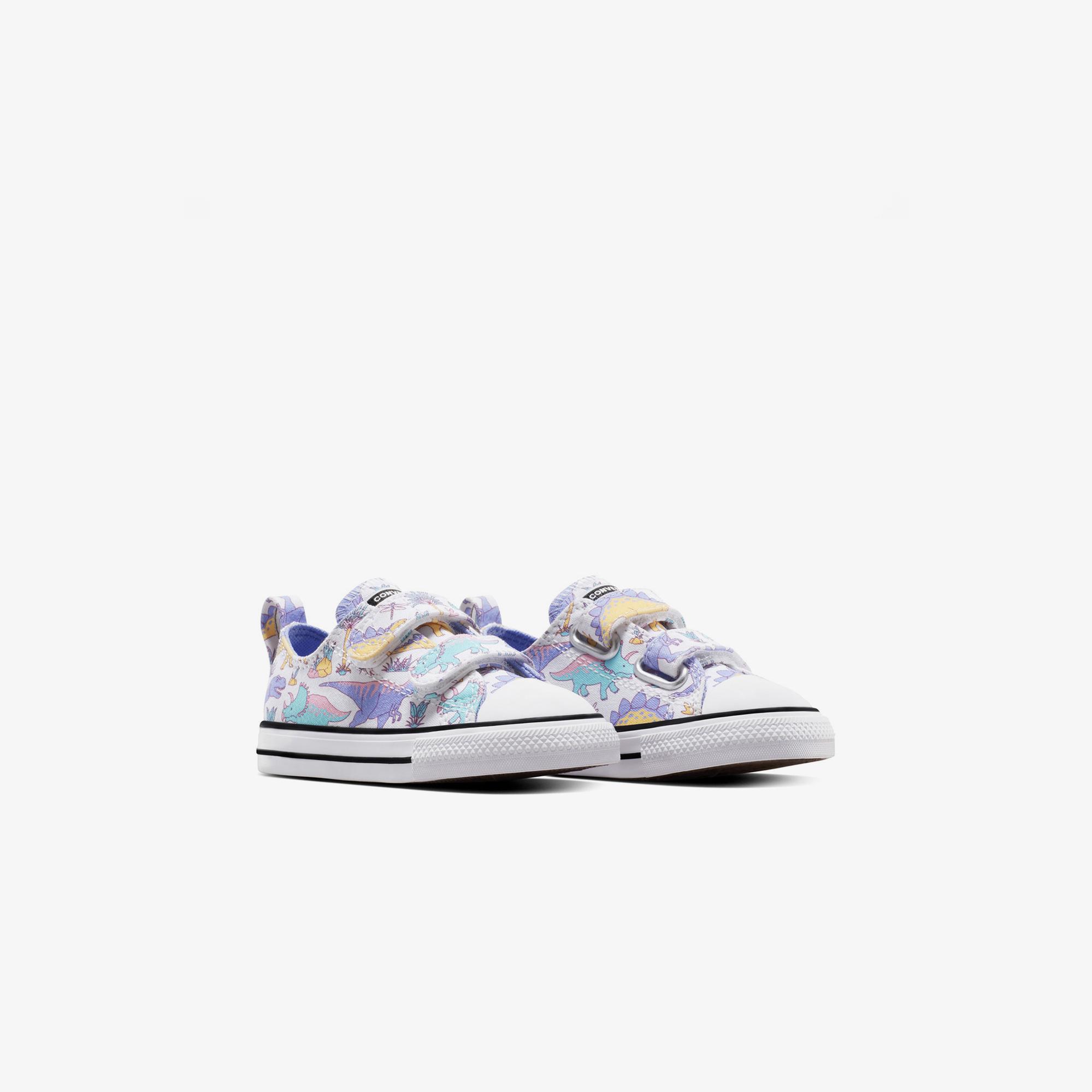 Converse Chuck Taylor All Star Dino Party Easy On Bebek Beyaz Sneaker