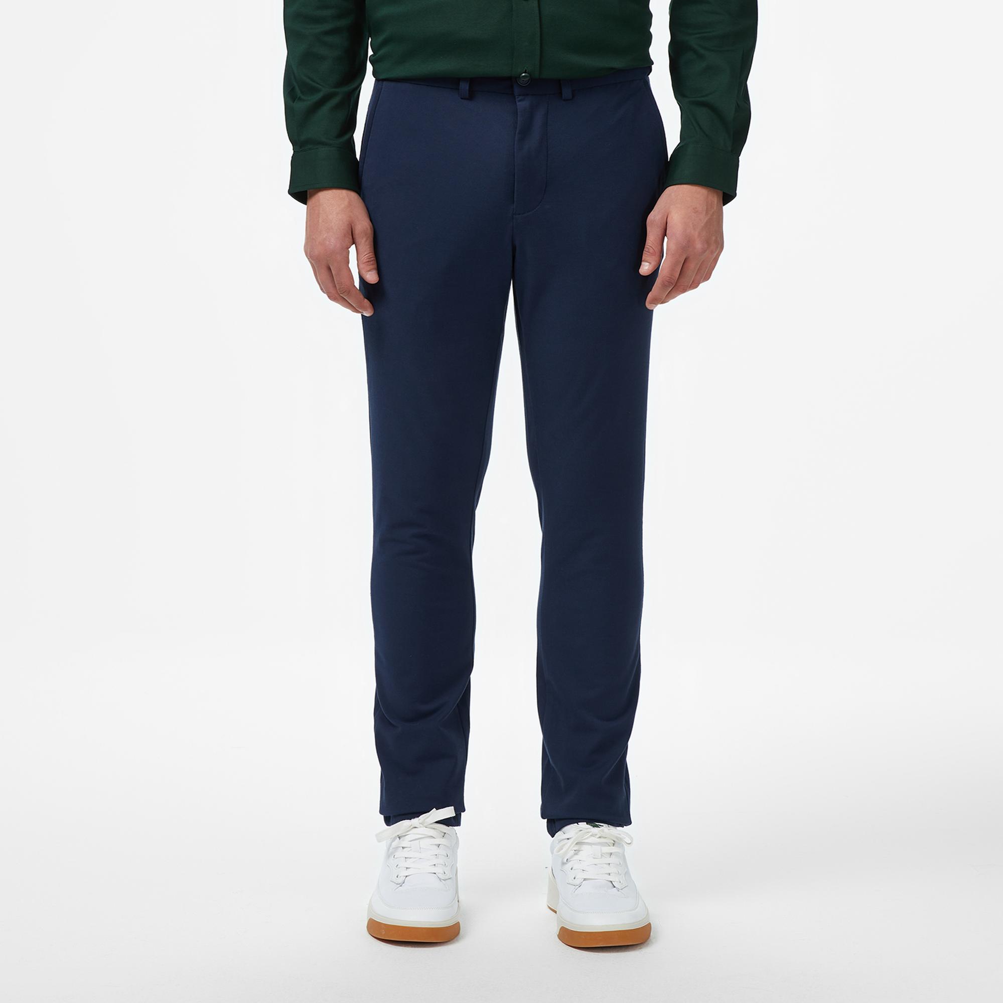 Lacoste Erkek Slim Fit Lacivert Chino Pantolon