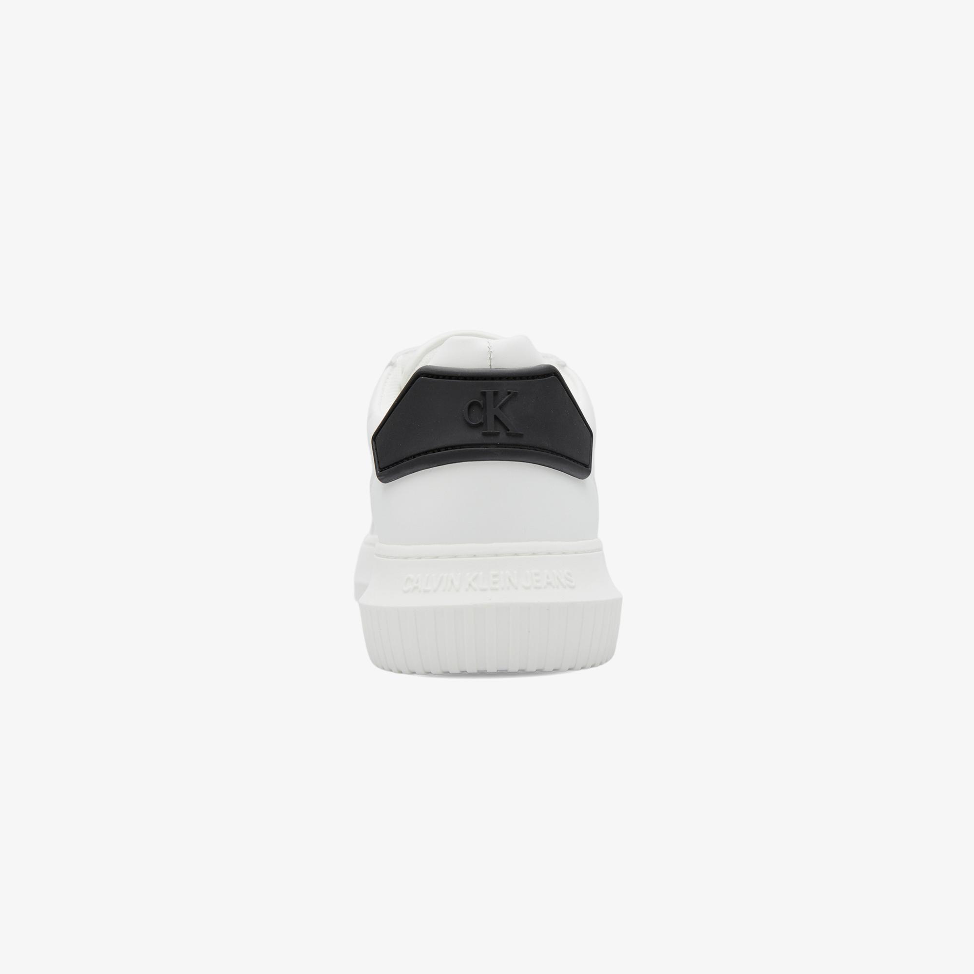 Calvin Klein Chunky Cupsole Patch Erkek Beyaz Sneaker