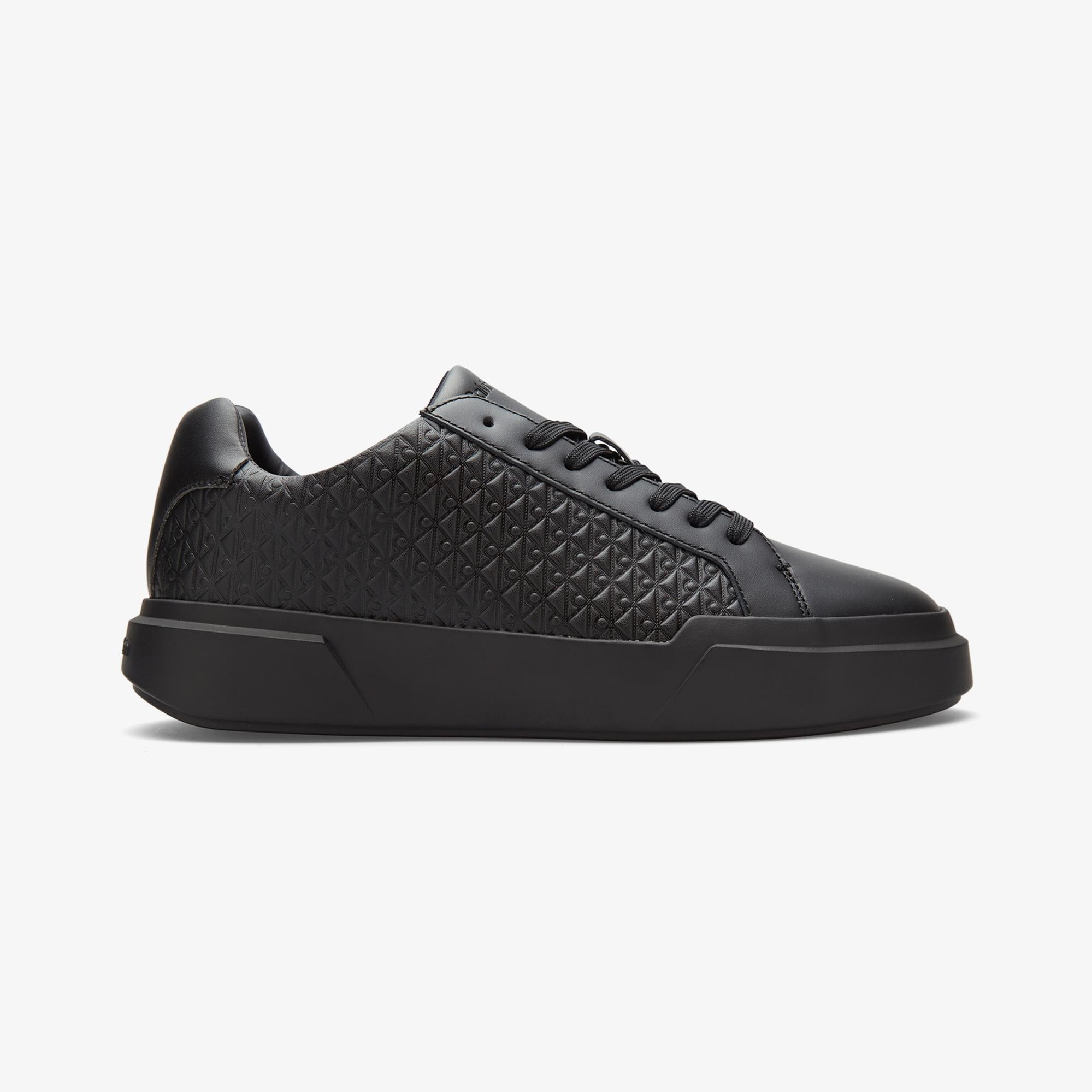 Calvin Klein Chunky Cupsole Lace Up Erkek Siyah Sneaker