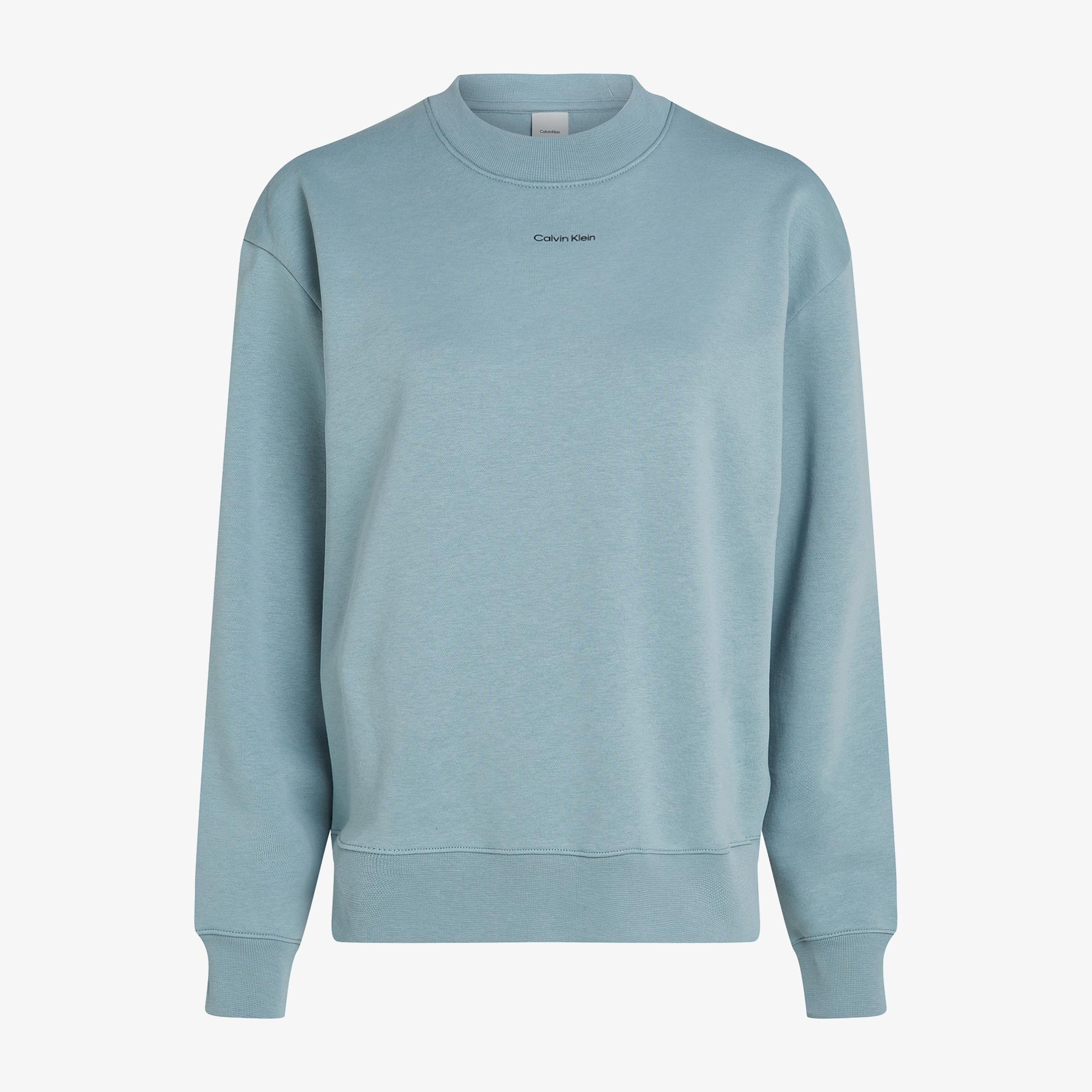 Calvin Klein Kadın Mavi Sweatshirt