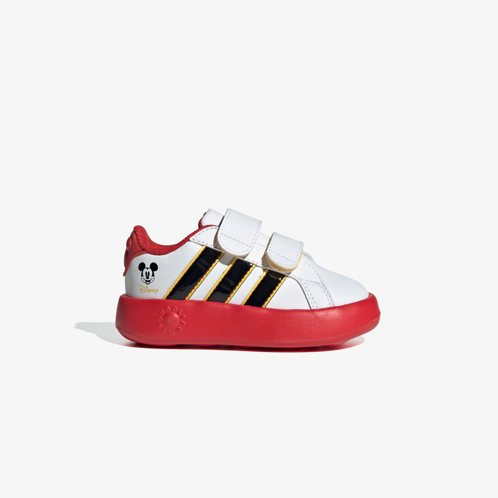 adidas Grand Court Mickey Çocuk Beyaz Sneaker