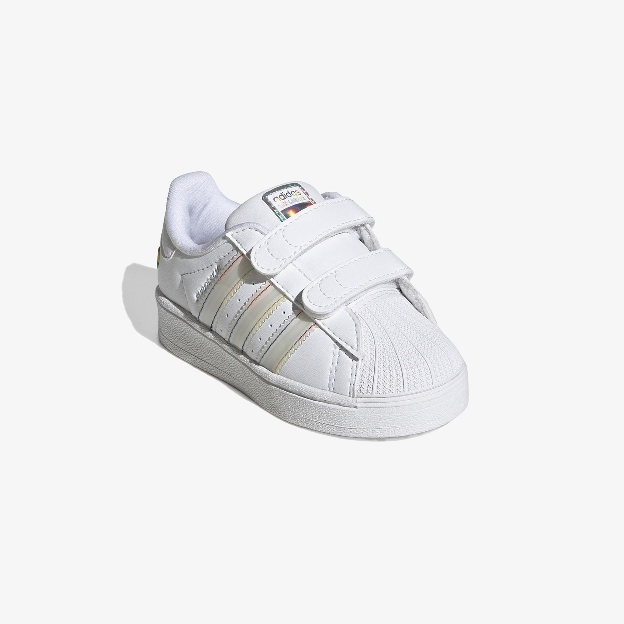 adidas Superstar LED Lights Comfort Closure Çocuk Beyaz Sneaker