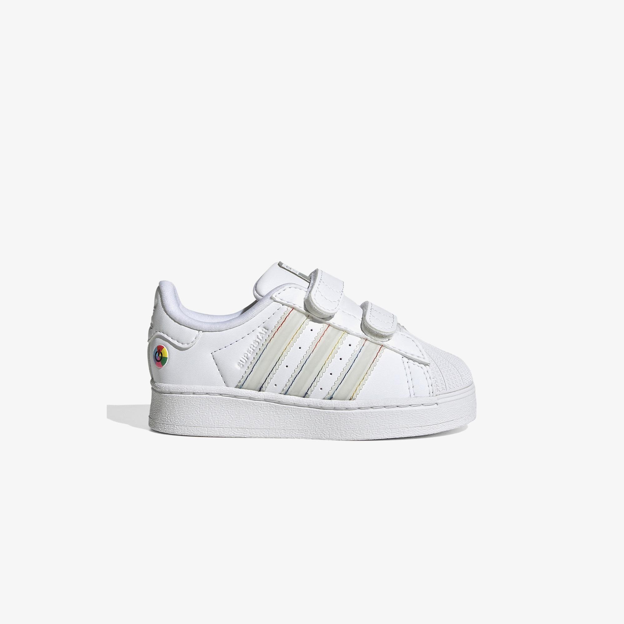 adidas Superstar LED Lights Comfort Closure Çocuk Beyaz Sneaker