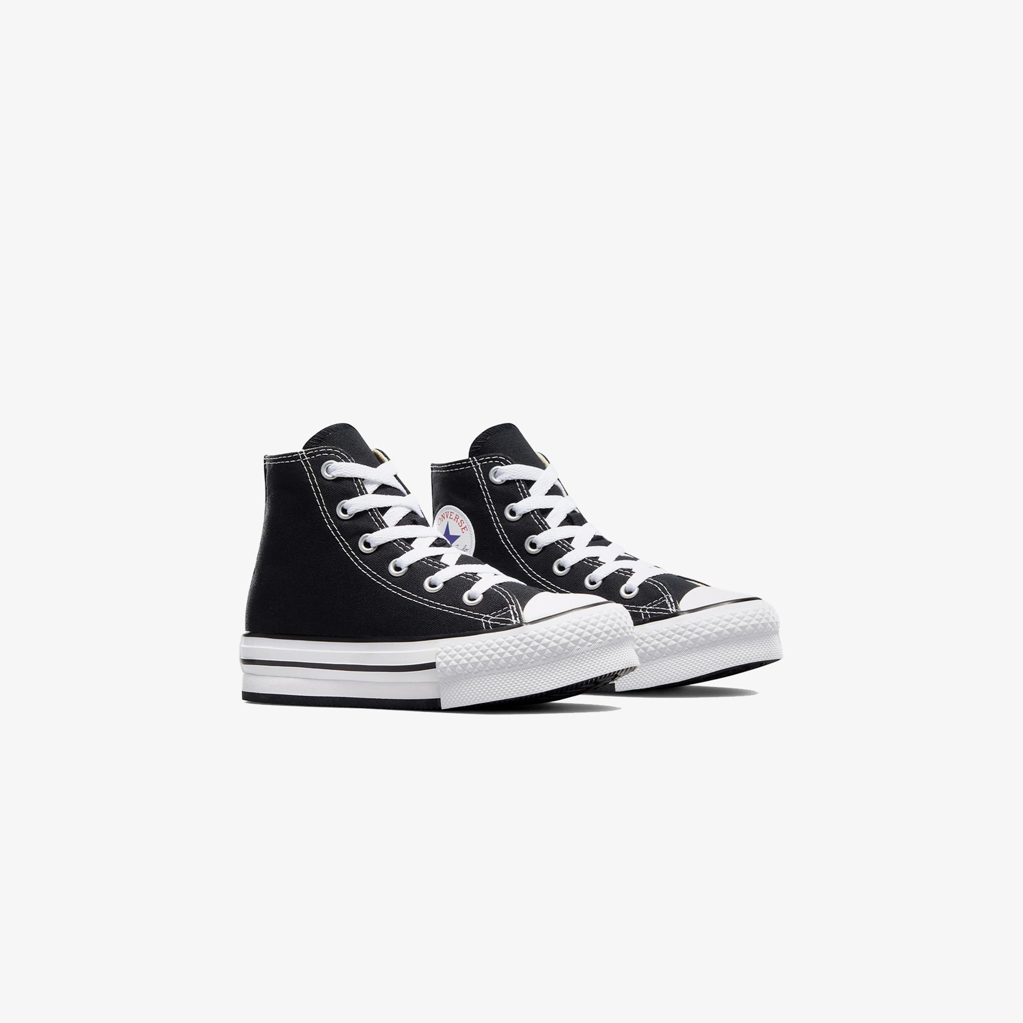 Converse Chuck Taylor All Star Eva Lift Çocuk Siyah Platform Sneaker