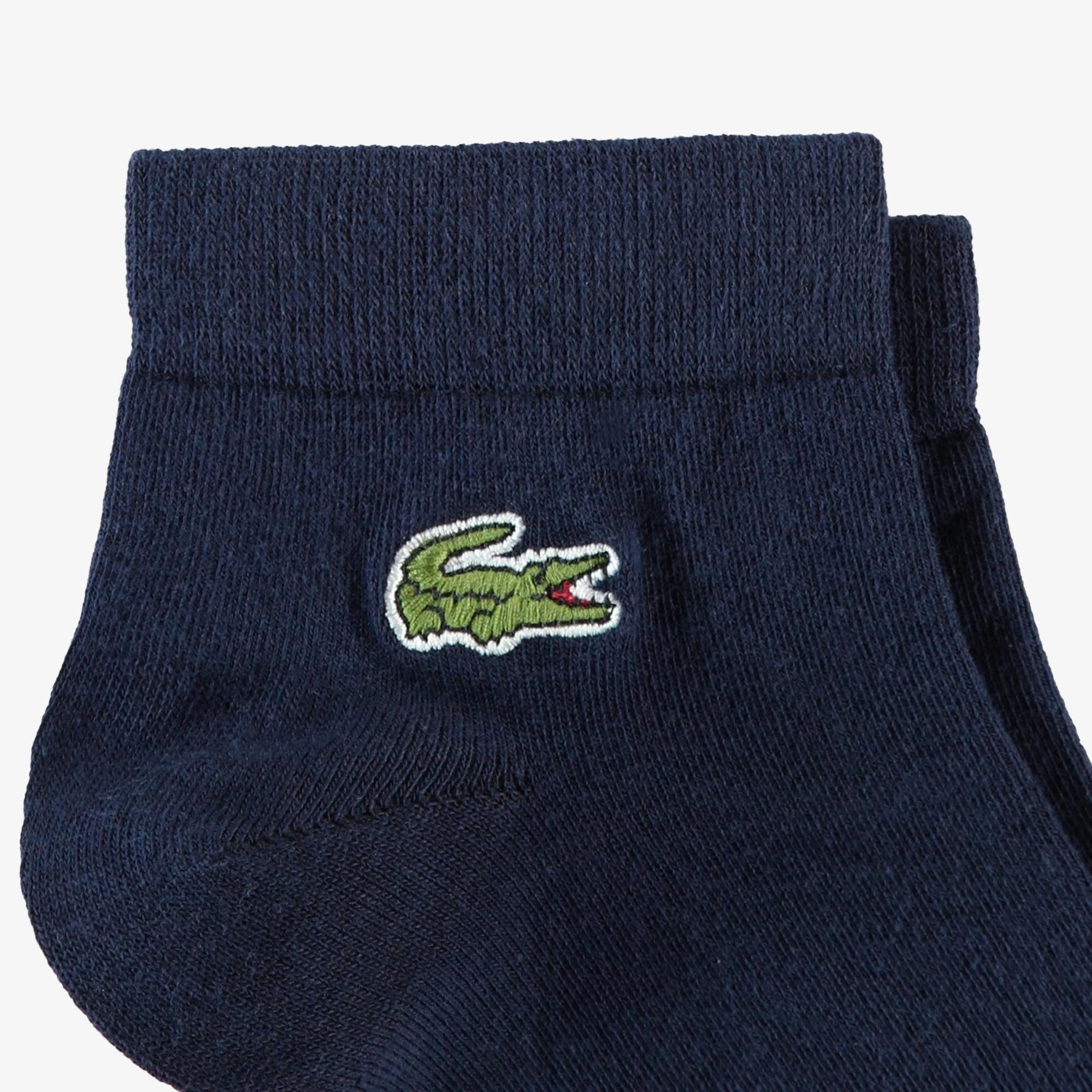 Lacoste Unisex 3'lü Lacivert Çorap