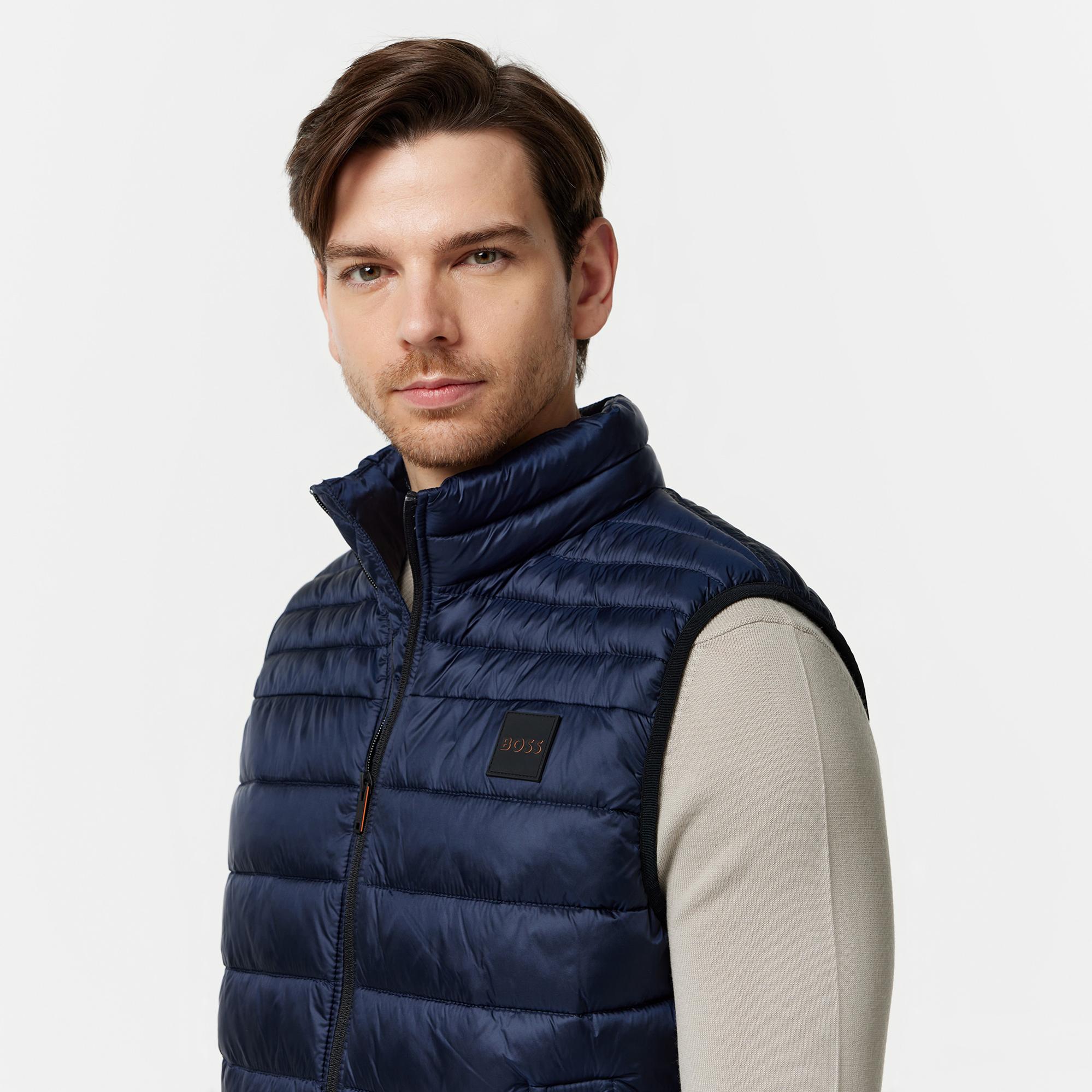 Boss Erkek Mavi Yelek