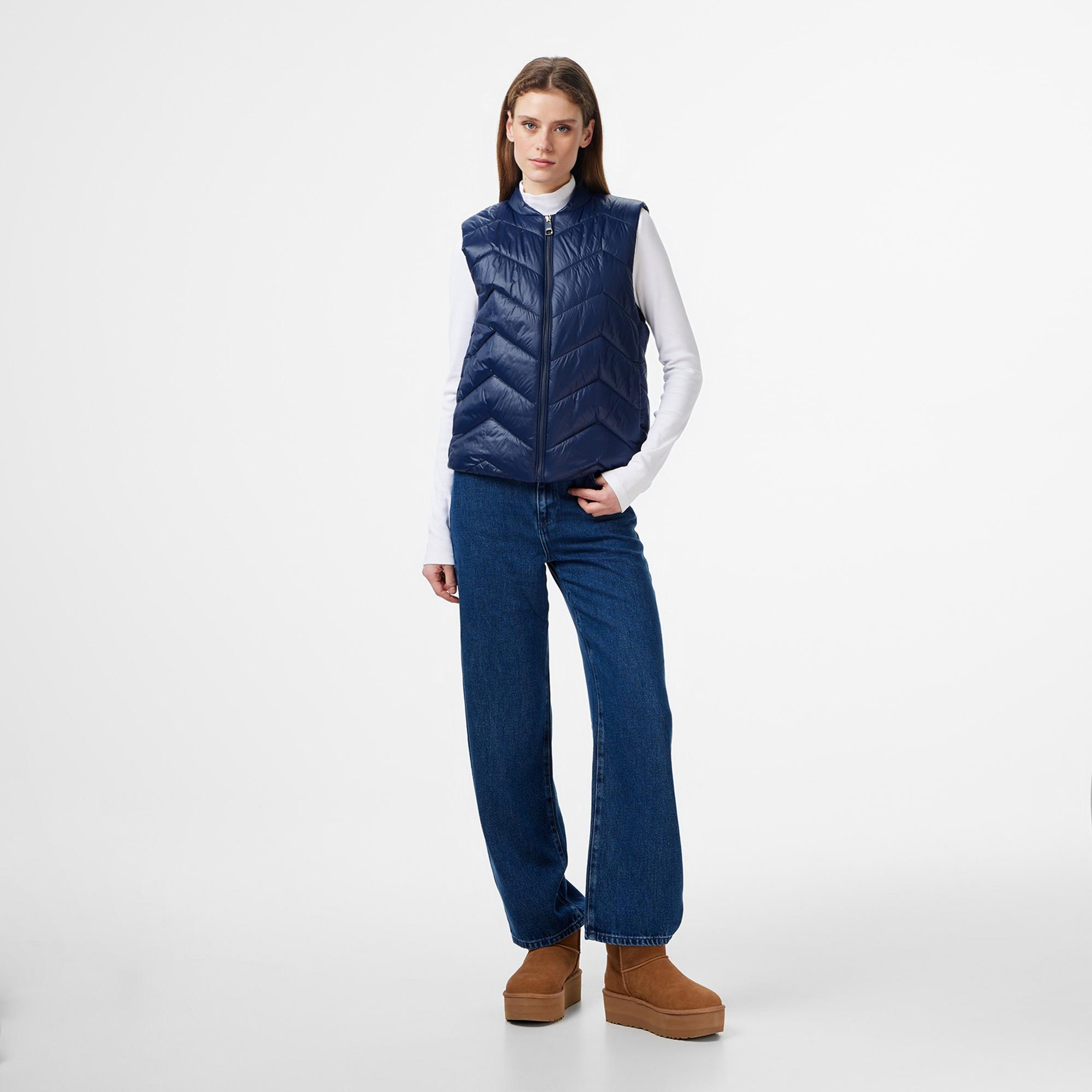 Boss Palattini Kadın Lacivert Yelek