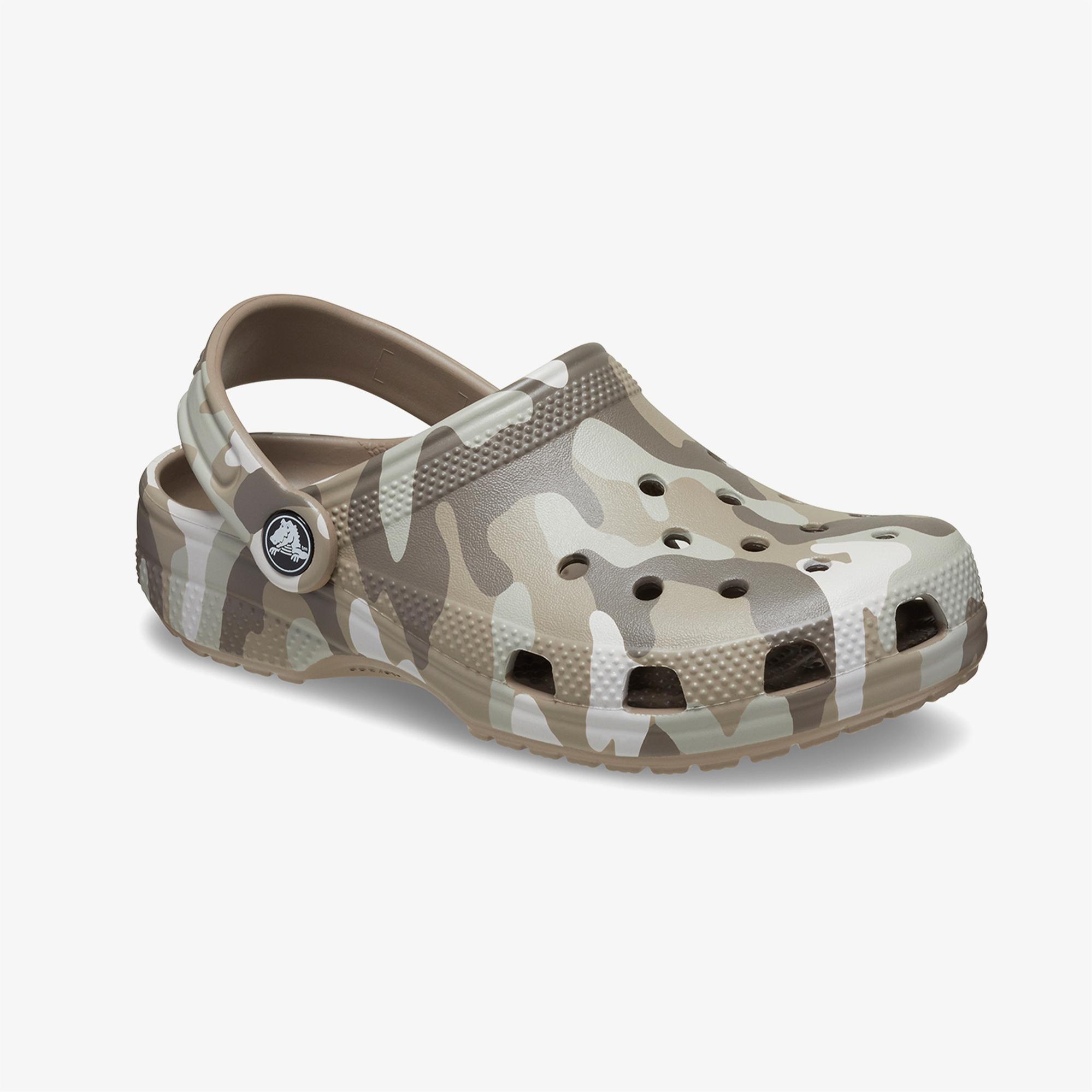 Crocs Classic Camo Clog Çocuk Renkli Terlik