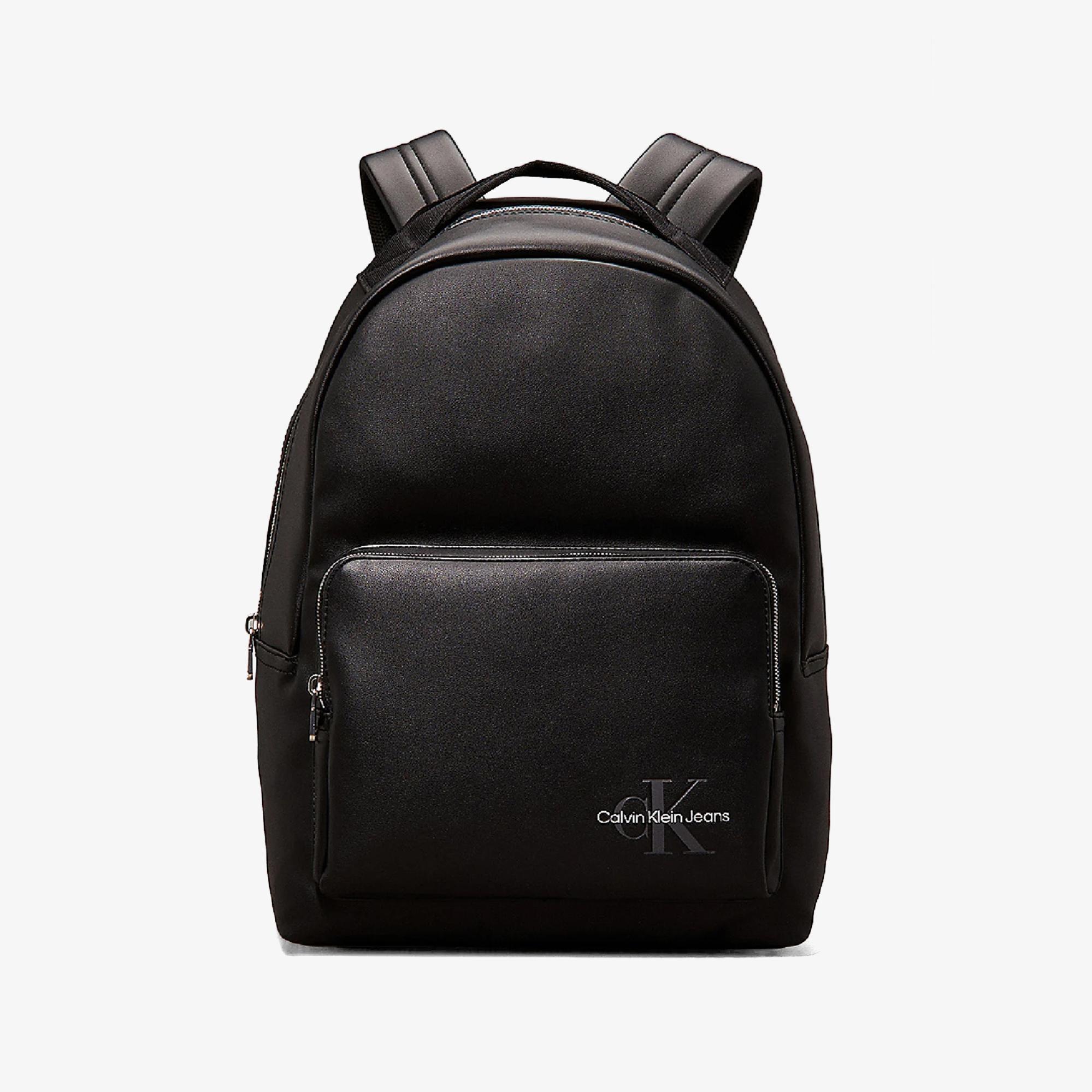 Calvin Klein Mono Logo Erkek Siyah Sırt Çantası