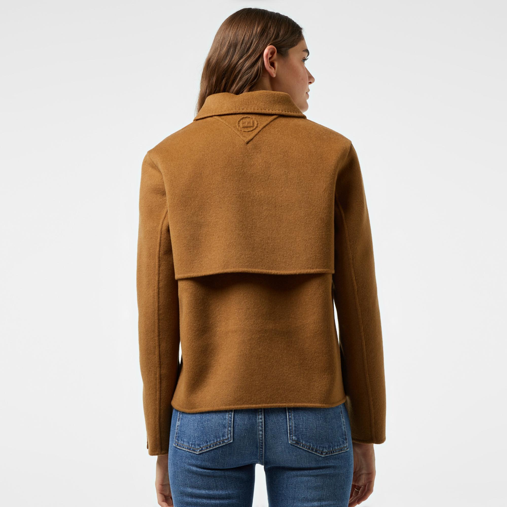 Tommy Hilfiger Wool Blend Short Kadın Kahverengi Trençkot