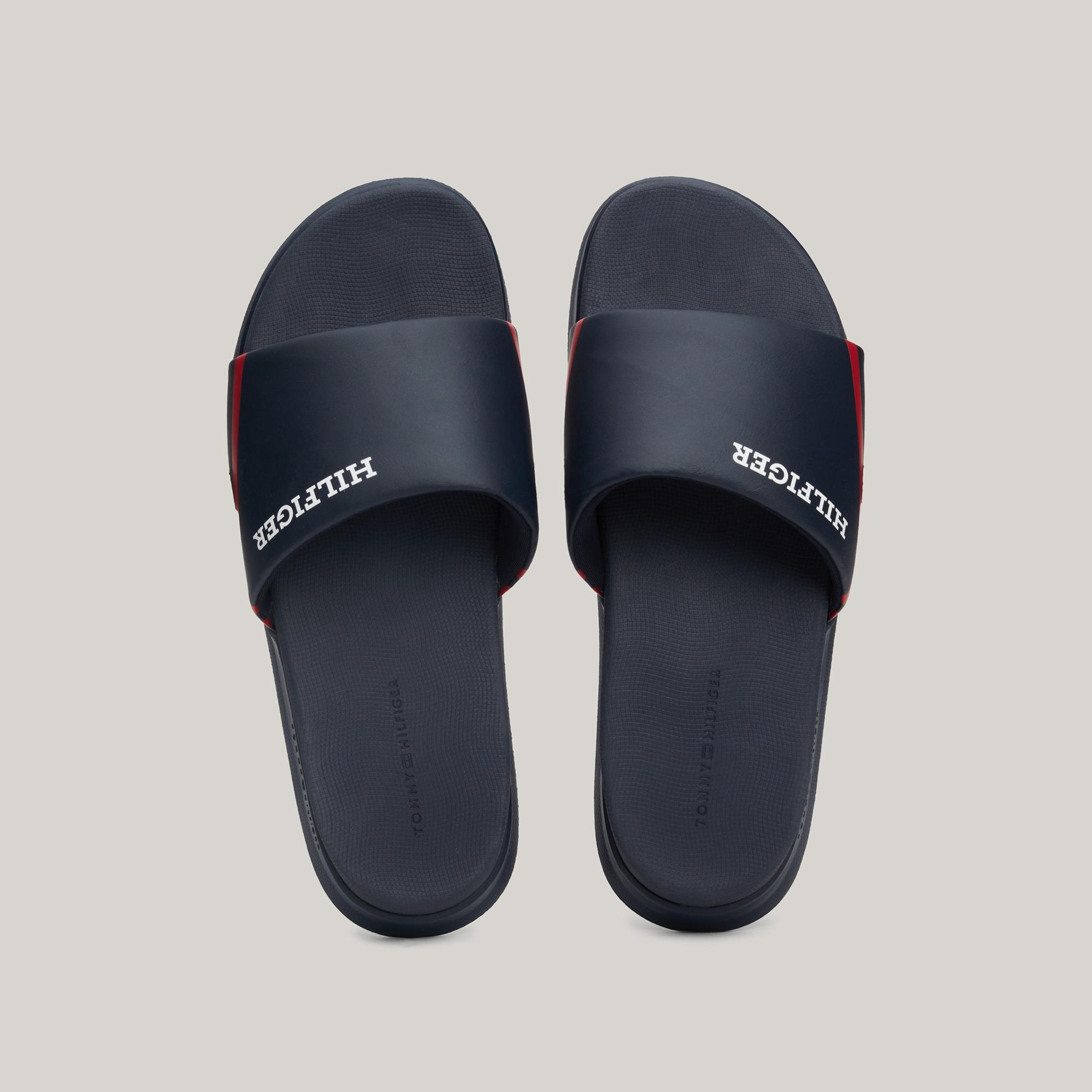 Tommy Hilfiger Dual Density Pool Slide Erkek Lacivert Terlik