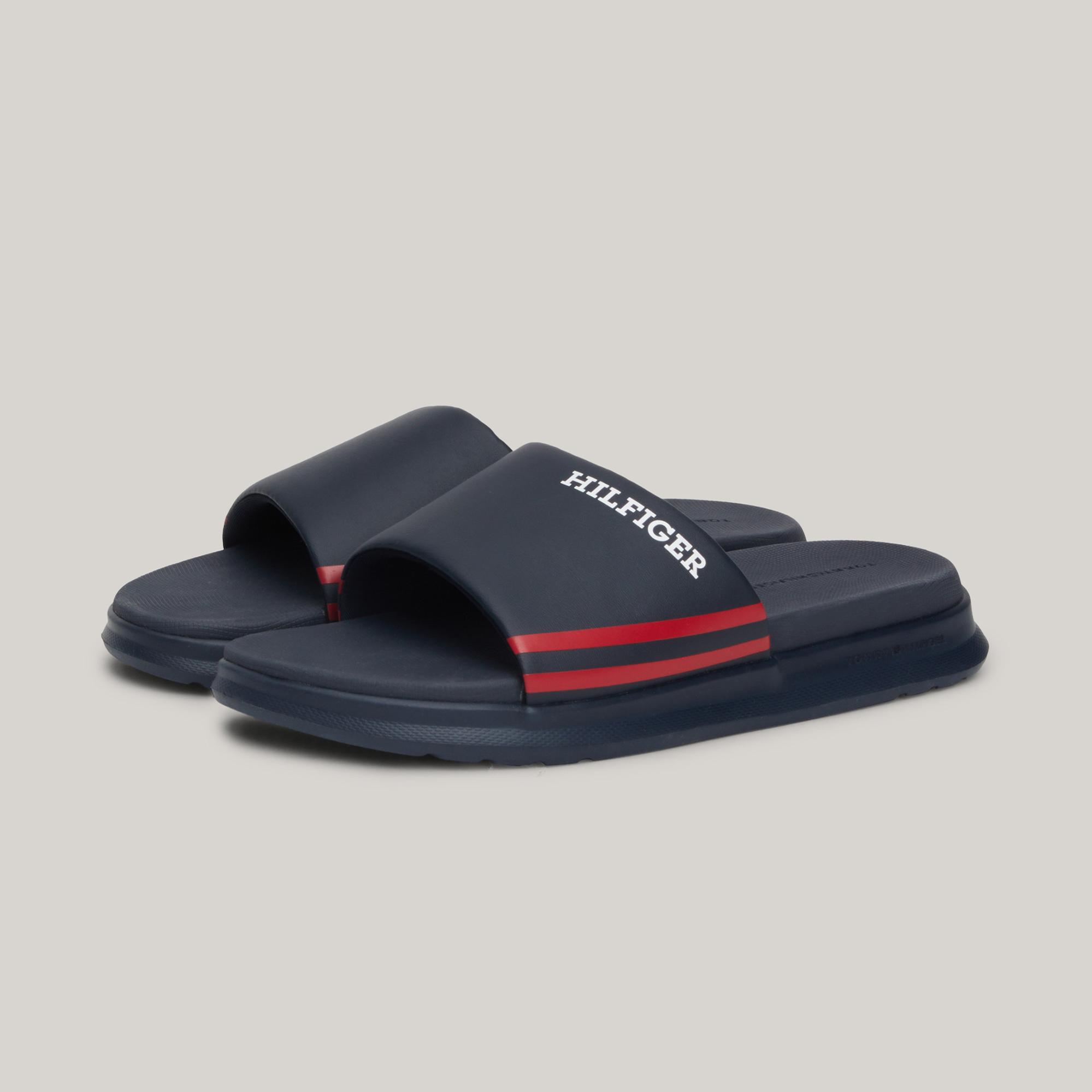 Tommy Hilfiger Dual Density Pool Slide Erkek Lacivert Terlik