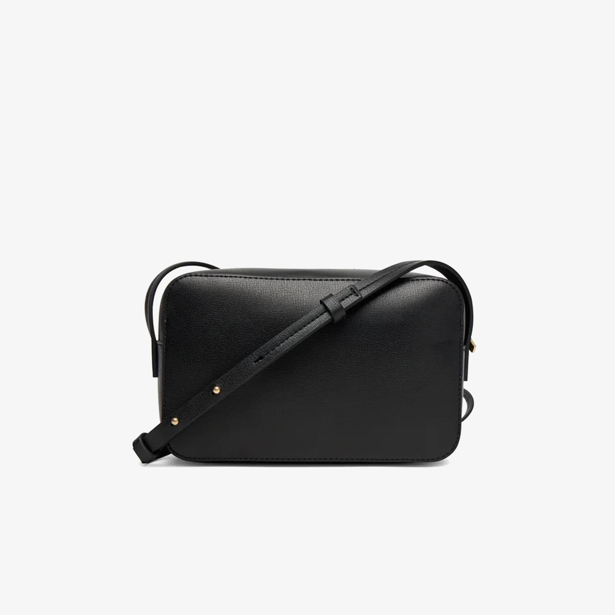 Calvin Klein Foil Logo Elongated Camera Kadın Siyah Çapraz Çanta