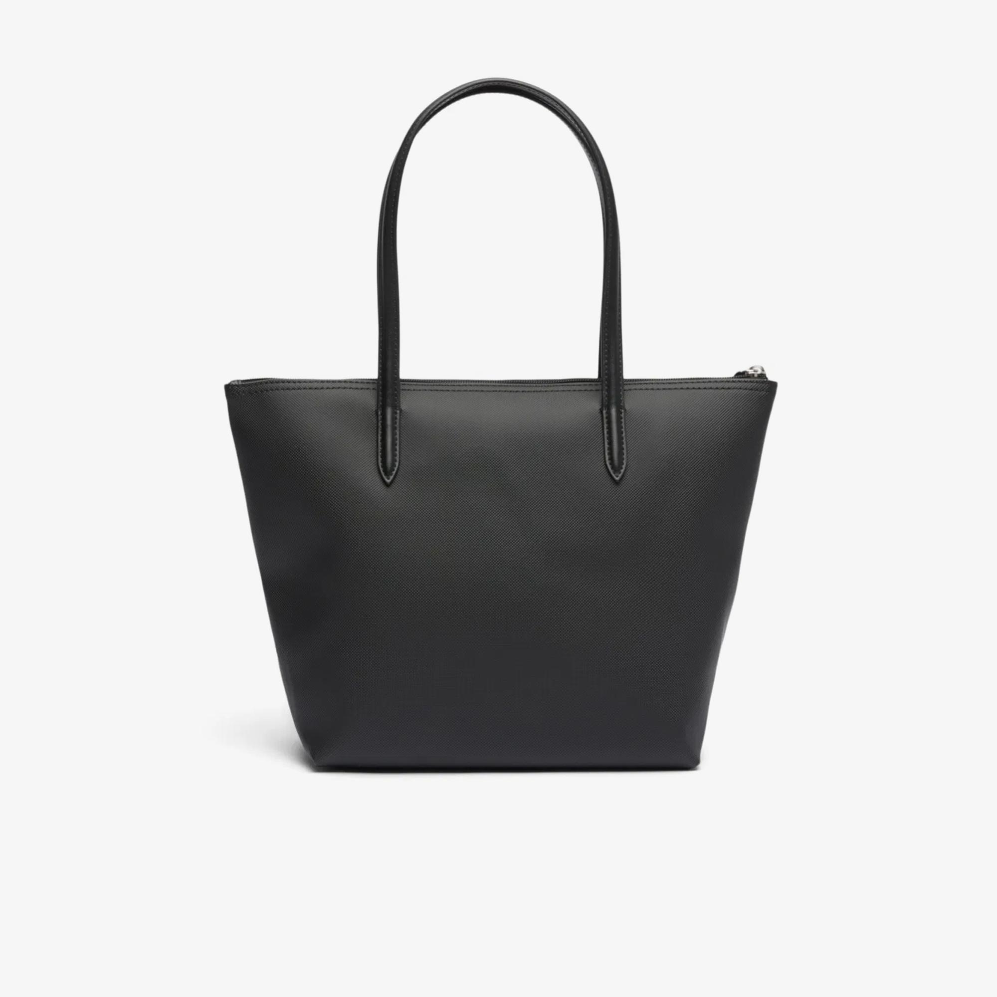 Lacoste Small L.12.12 Kadın Siyah Omuz Çantası