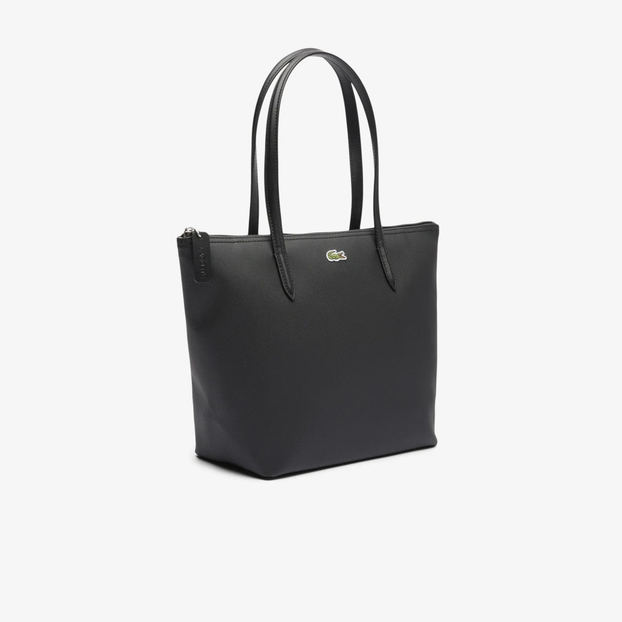 Lacoste Small L.12.12 Kadın Siyah Omuz Çantası