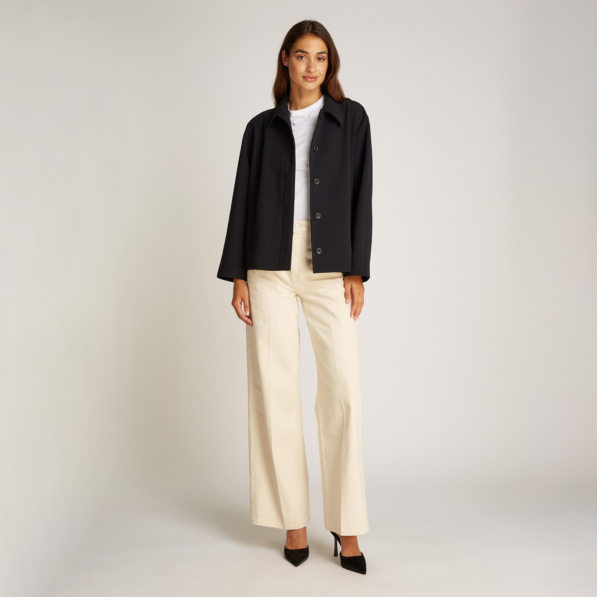 Calvin Klein Kadın Siyah Mont