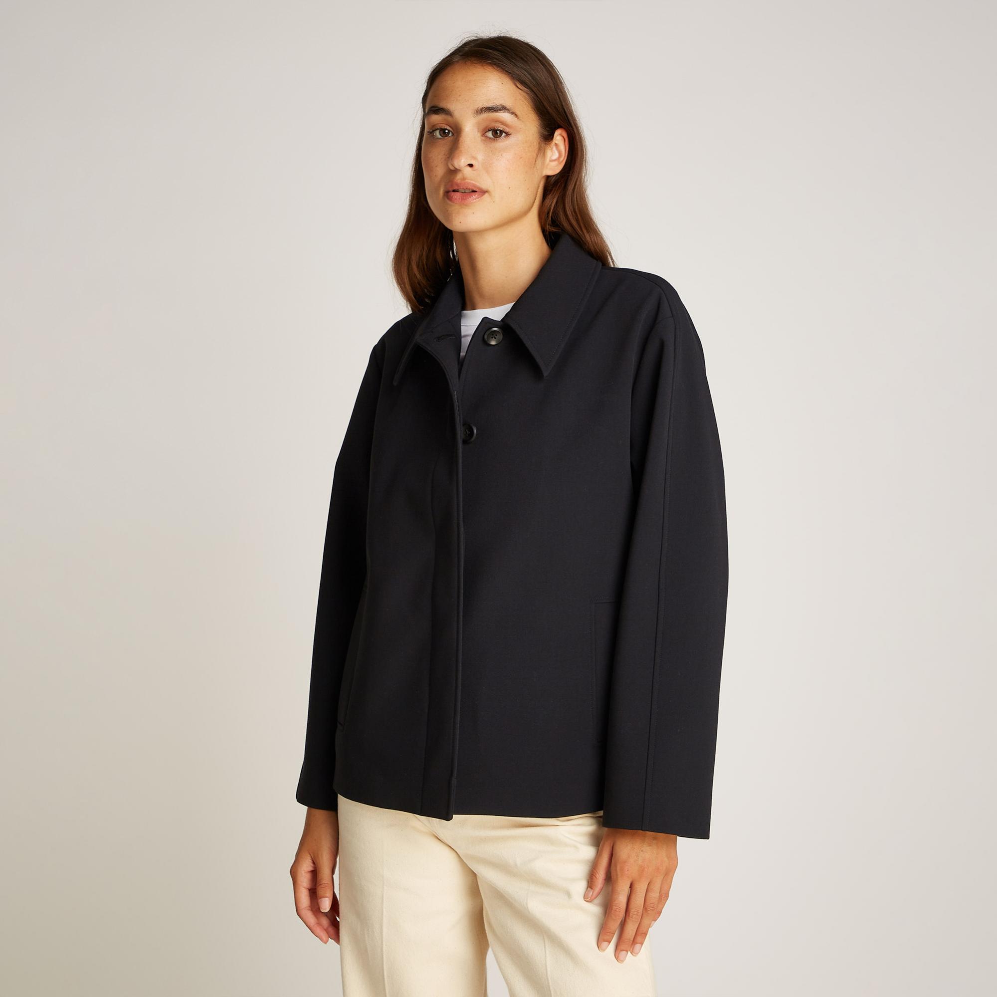 Calvin Klein Kadın Siyah Mont