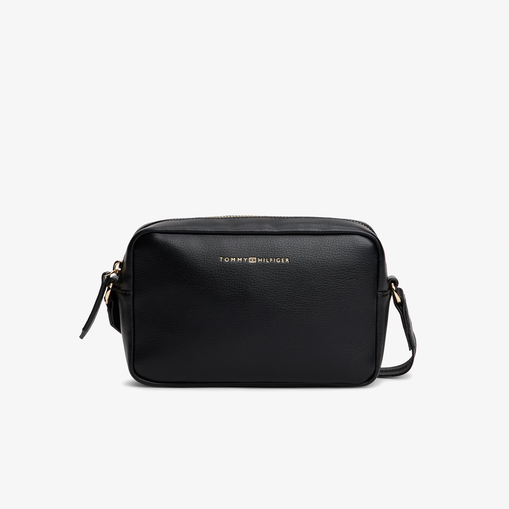 Tommy Hilfiger Logotape Kadın Siyah Çapraz Çanta